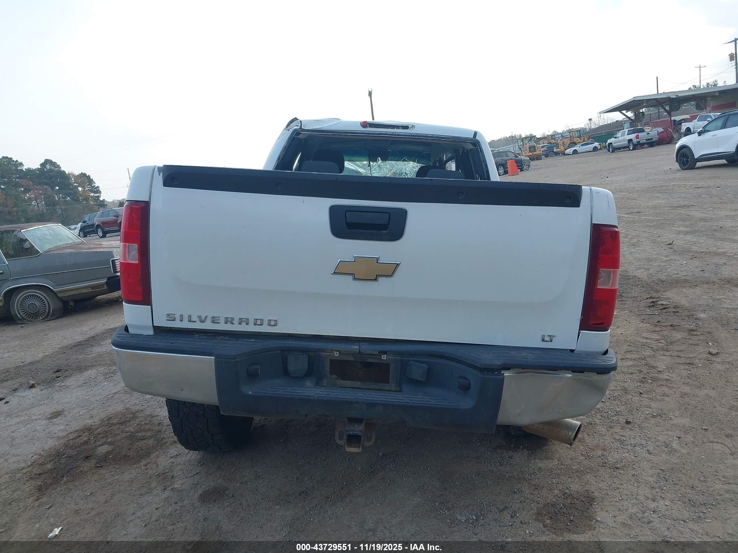 2008 Chevrolet Silverado 1500 Lt1 White vin: 2GCEK19J481262380