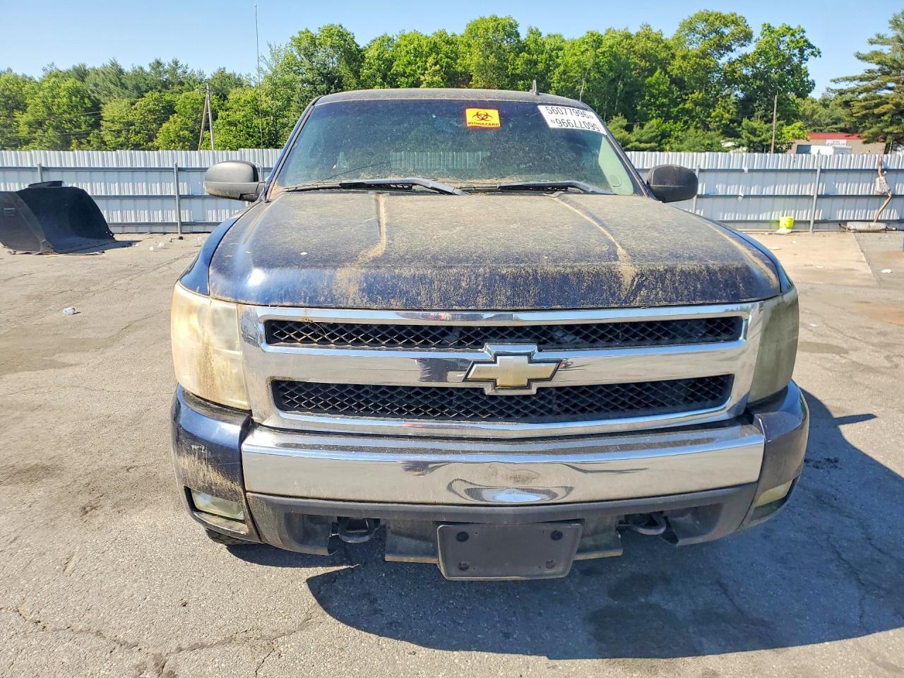 2008 Chevrolet Silverado K1500 Синий vin: 2GCEK19J481311139
