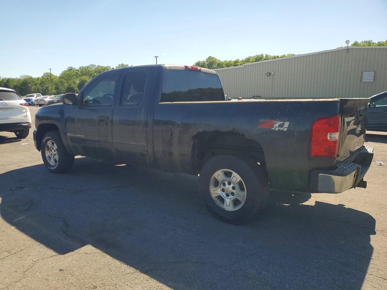2008 Chevrolet Silverado K1500 Синий vin: 2GCEK19J481311139