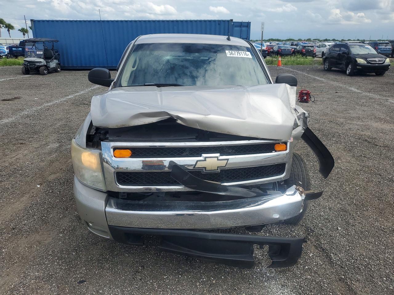 2007 Chevrolet Silverado K1500 Gray vin: 2GCEK19J571552111