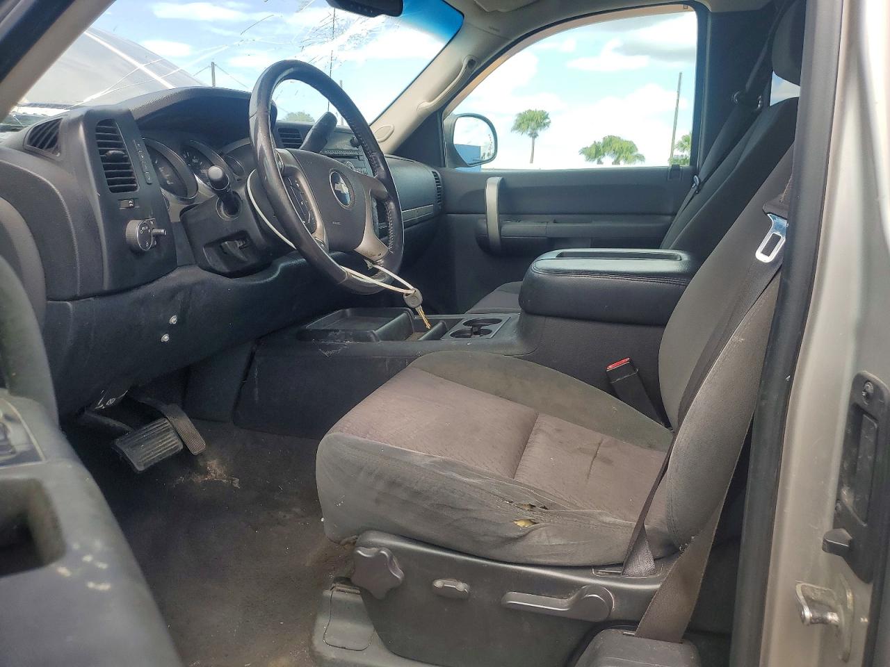 2007 Chevrolet Silverado K1500 Gray vin: 2GCEK19J571552111