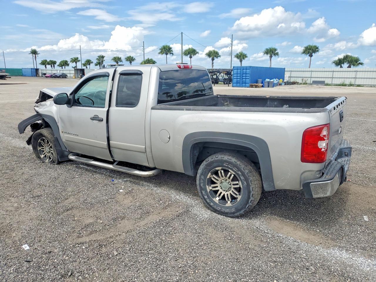 2007 Chevrolet Silverado K1500 Gray vin: 2GCEK19J571552111