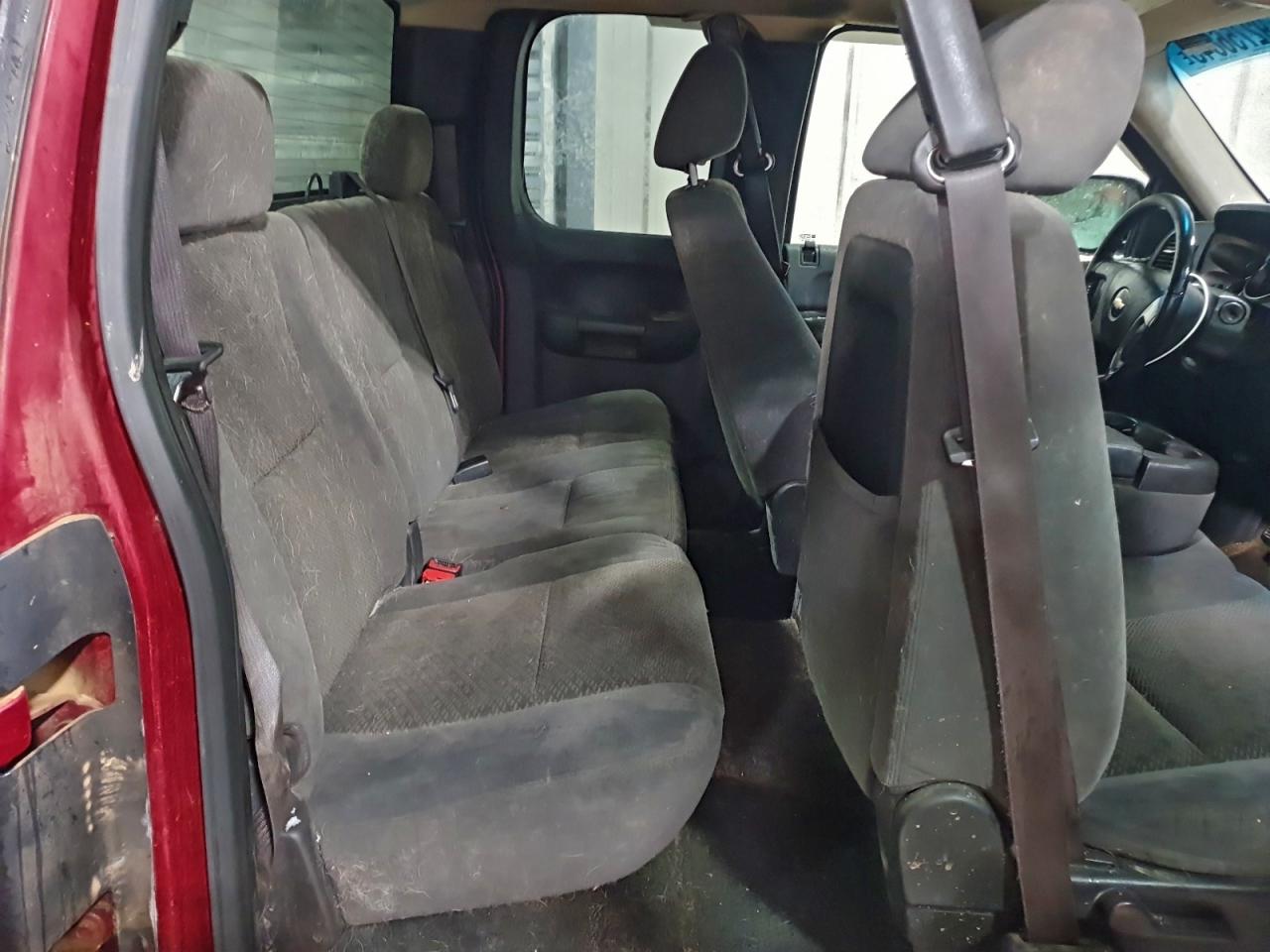 2007 Chevrolet Silverado K1500 Burgundy vin: 2GCEK19J571614347