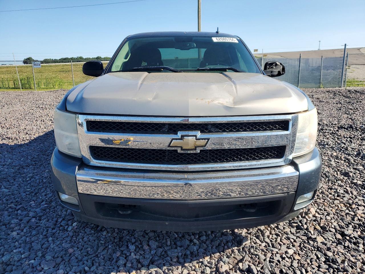 2008 Chevrolet Silverado K1500 Blue vin: 2GCEK19J581106557