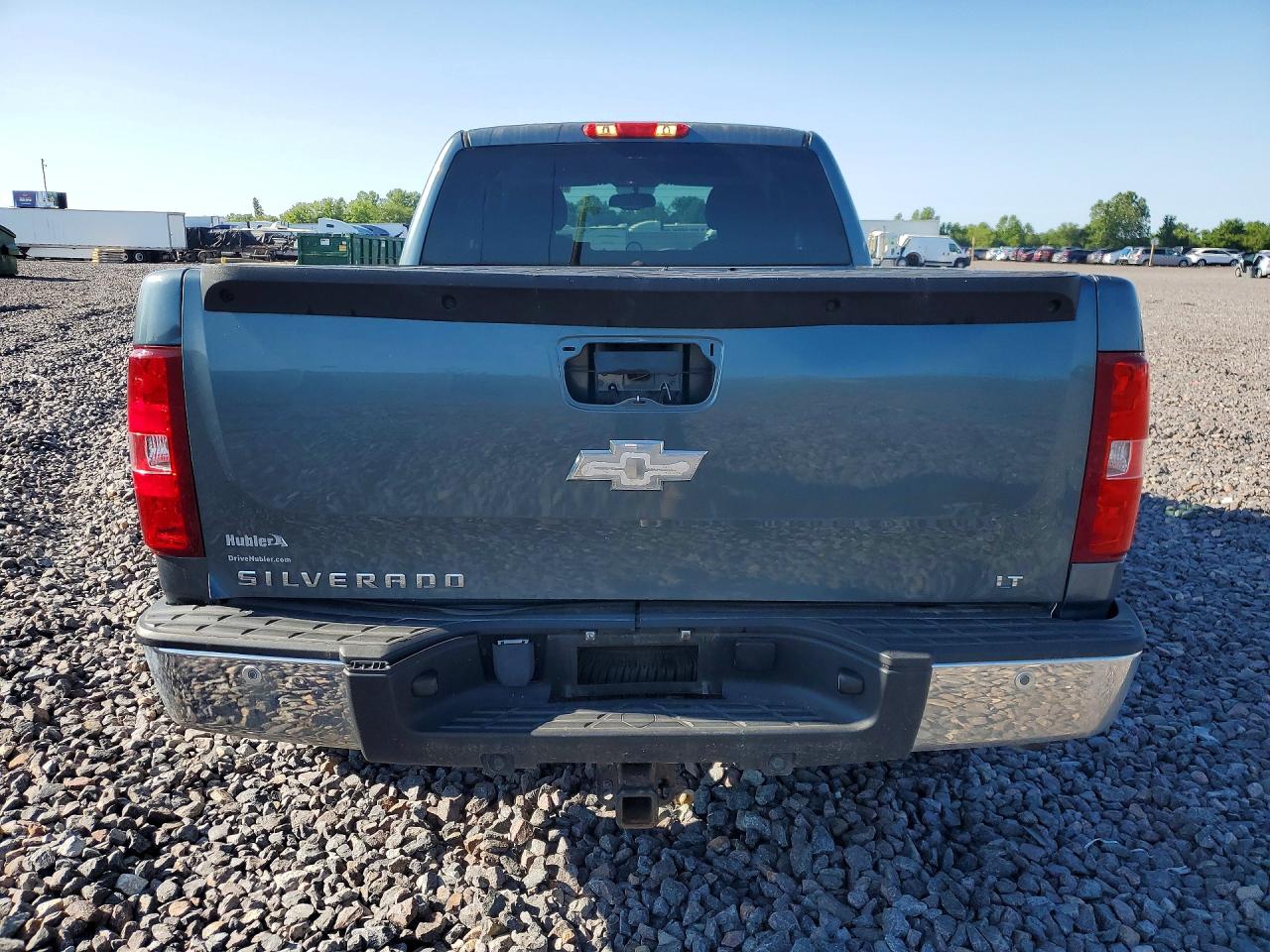 2008 Chevrolet Silverado K1500 Blue vin: 2GCEK19J581106557
