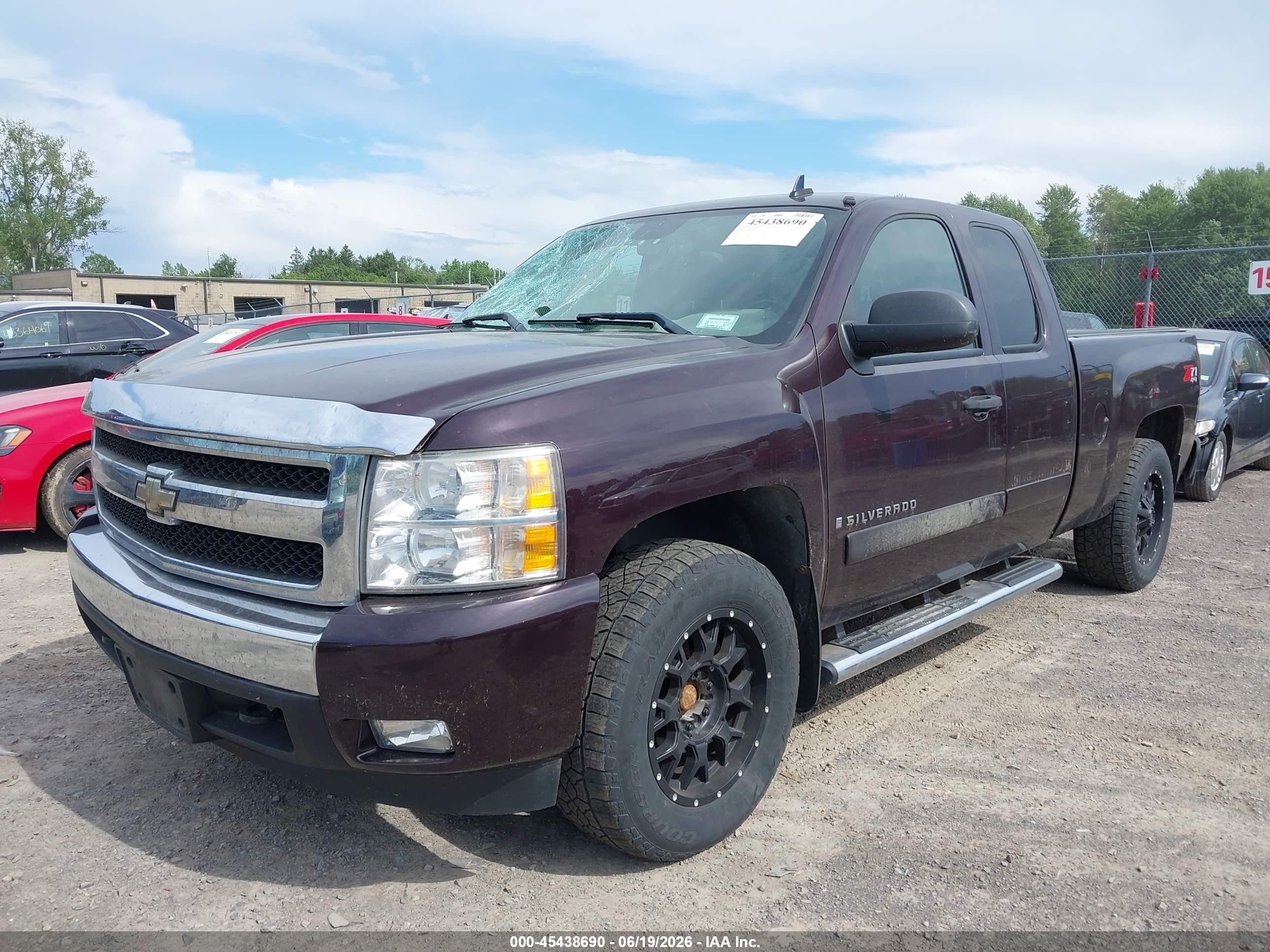 2008 Chevrolet Silverado 1500 Lt1 Purple vin: 2GCEK19J581139218