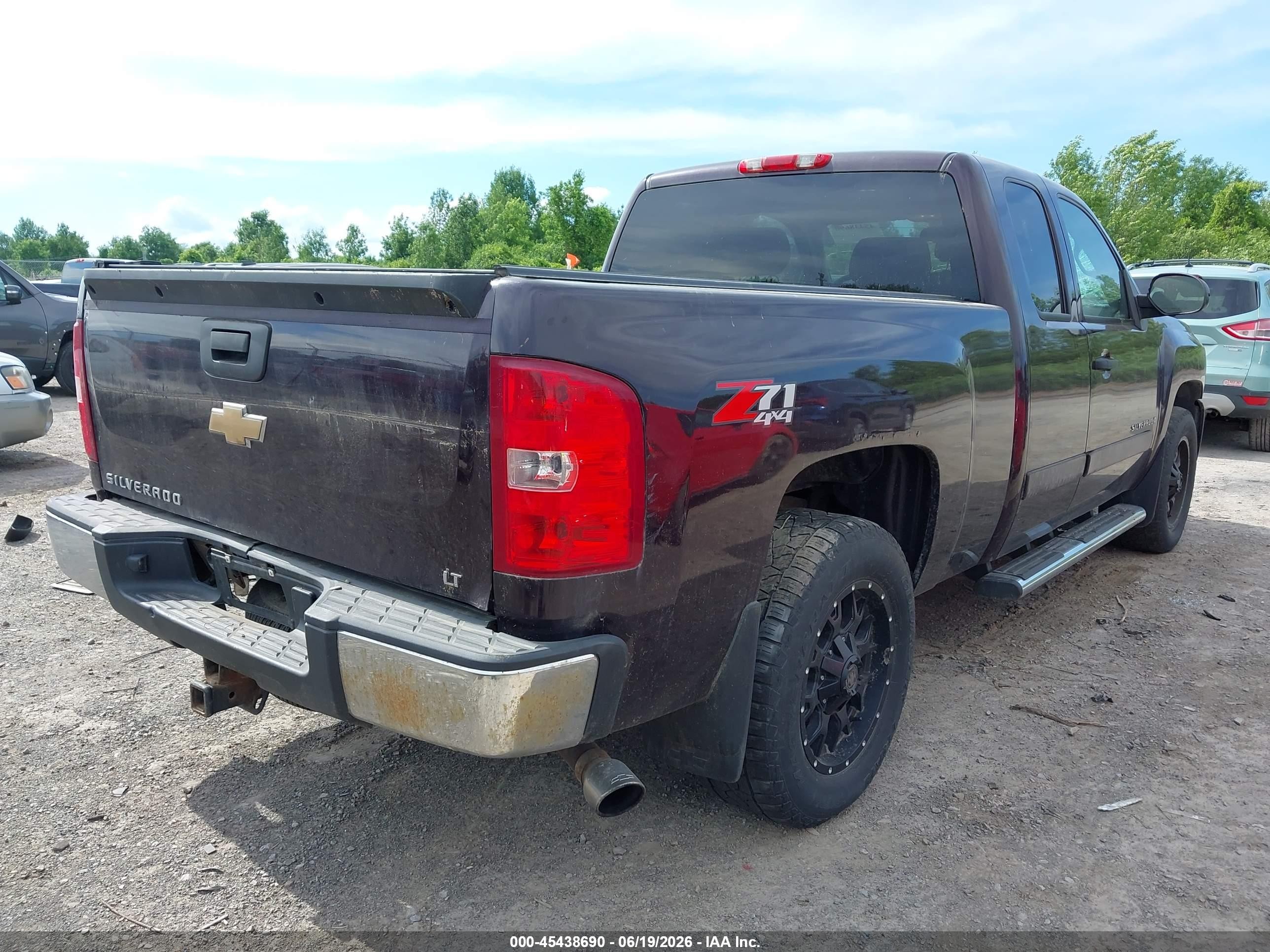 2008 Chevrolet Silverado 1500 Lt1 Purple vin: 2GCEK19J581139218