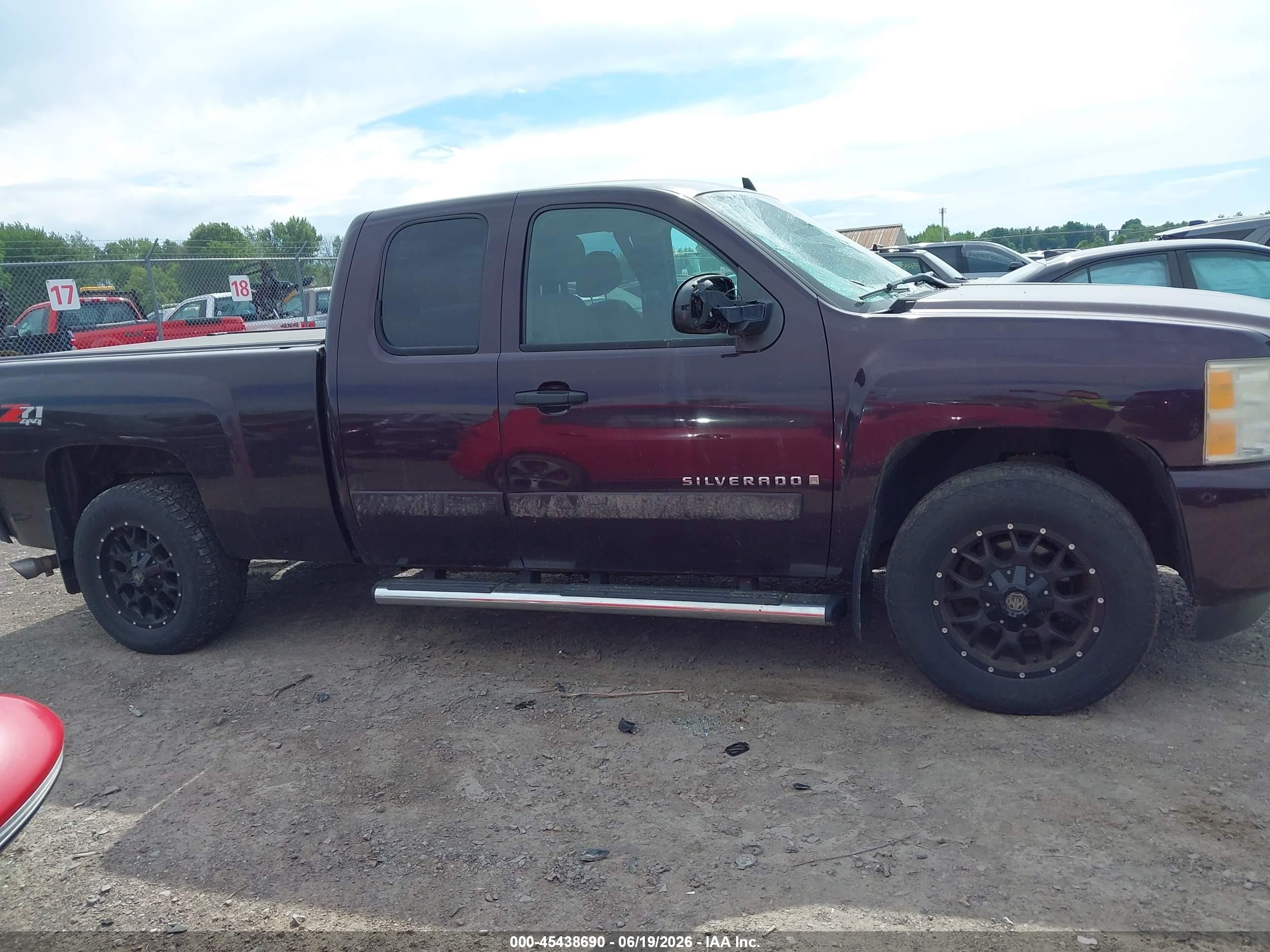 2008 Chevrolet Silverado 1500 Lt1 Purple vin: 2GCEK19J581139218