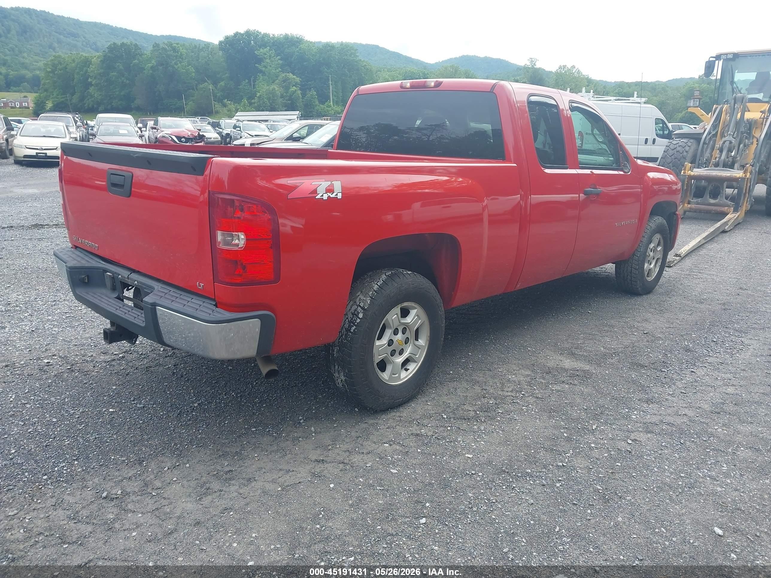 2008 Chevrolet Silverado 1500 Lt1 Red vin: 2GCEK19J581221255