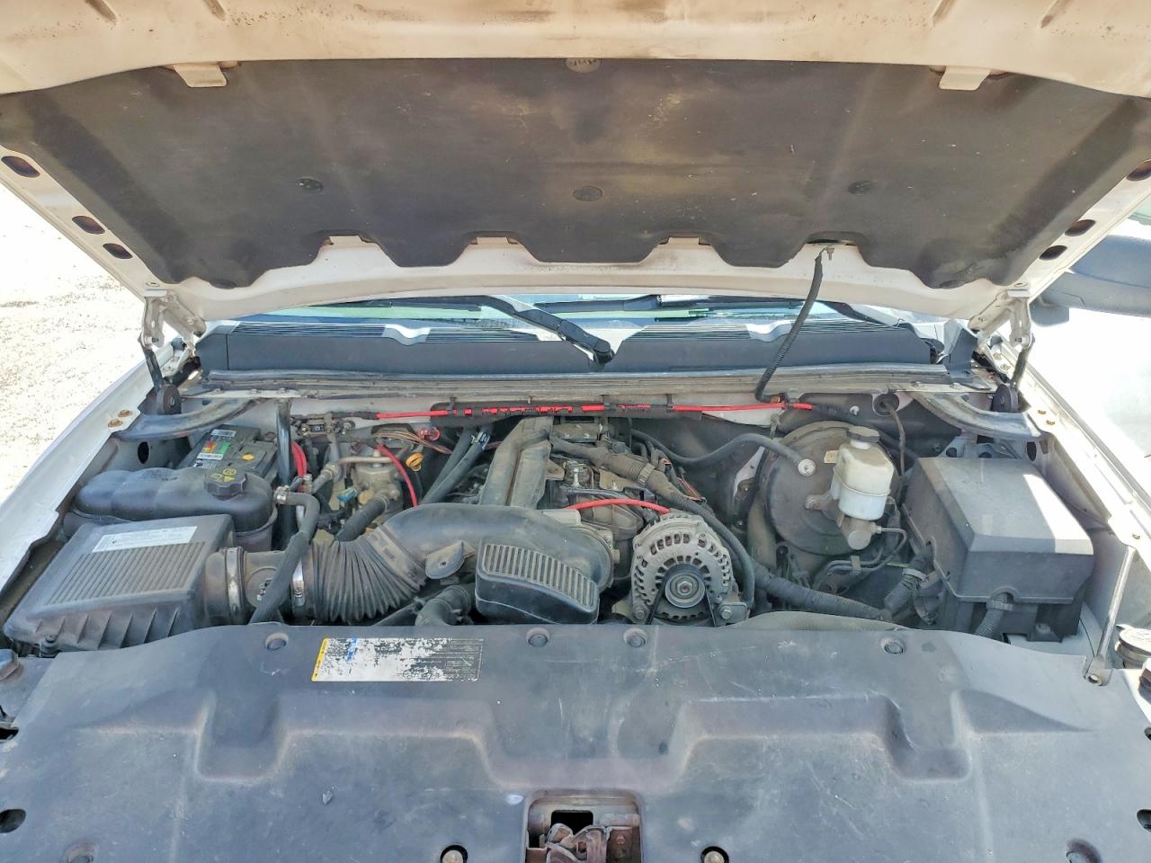 2008 Chevrolet Silverado K1500 White vin: 2GCEK19J581292763