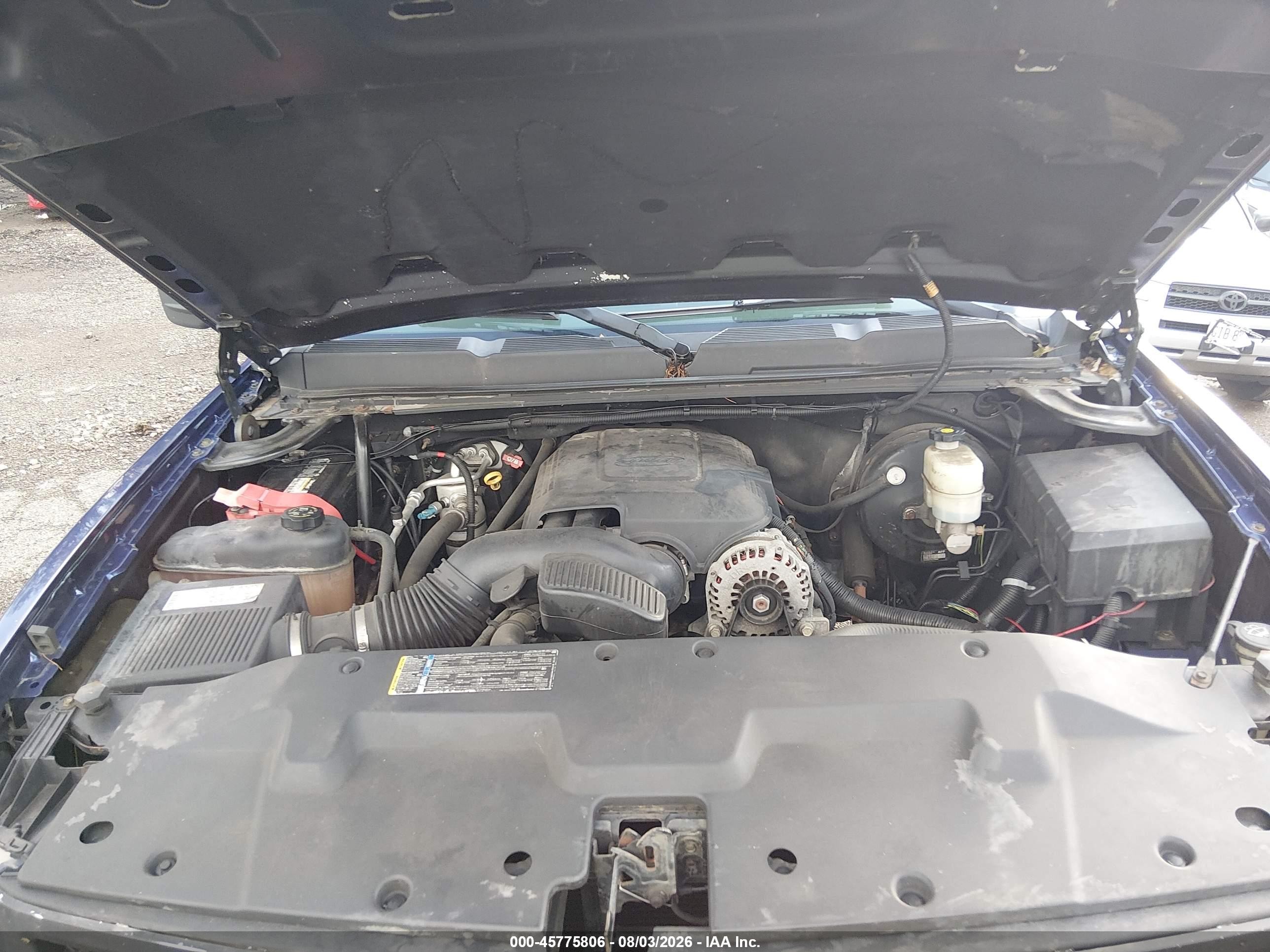 2008 Chevrolet Silverado 1500 Lt1 Blue vin: 2GCEK19J581303549