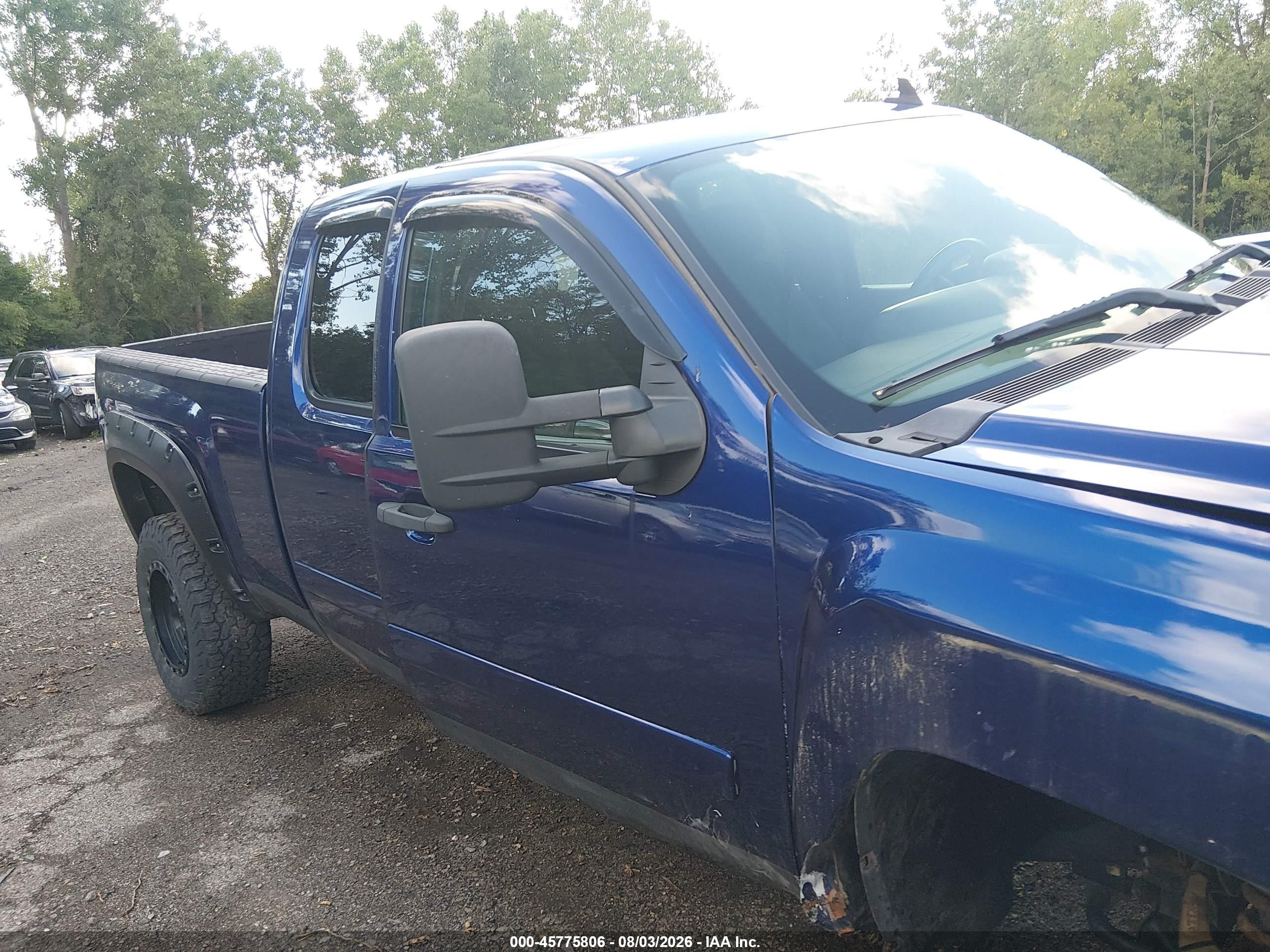 2008 Chevrolet Silverado 1500 Lt1 Blue vin: 2GCEK19J581303549