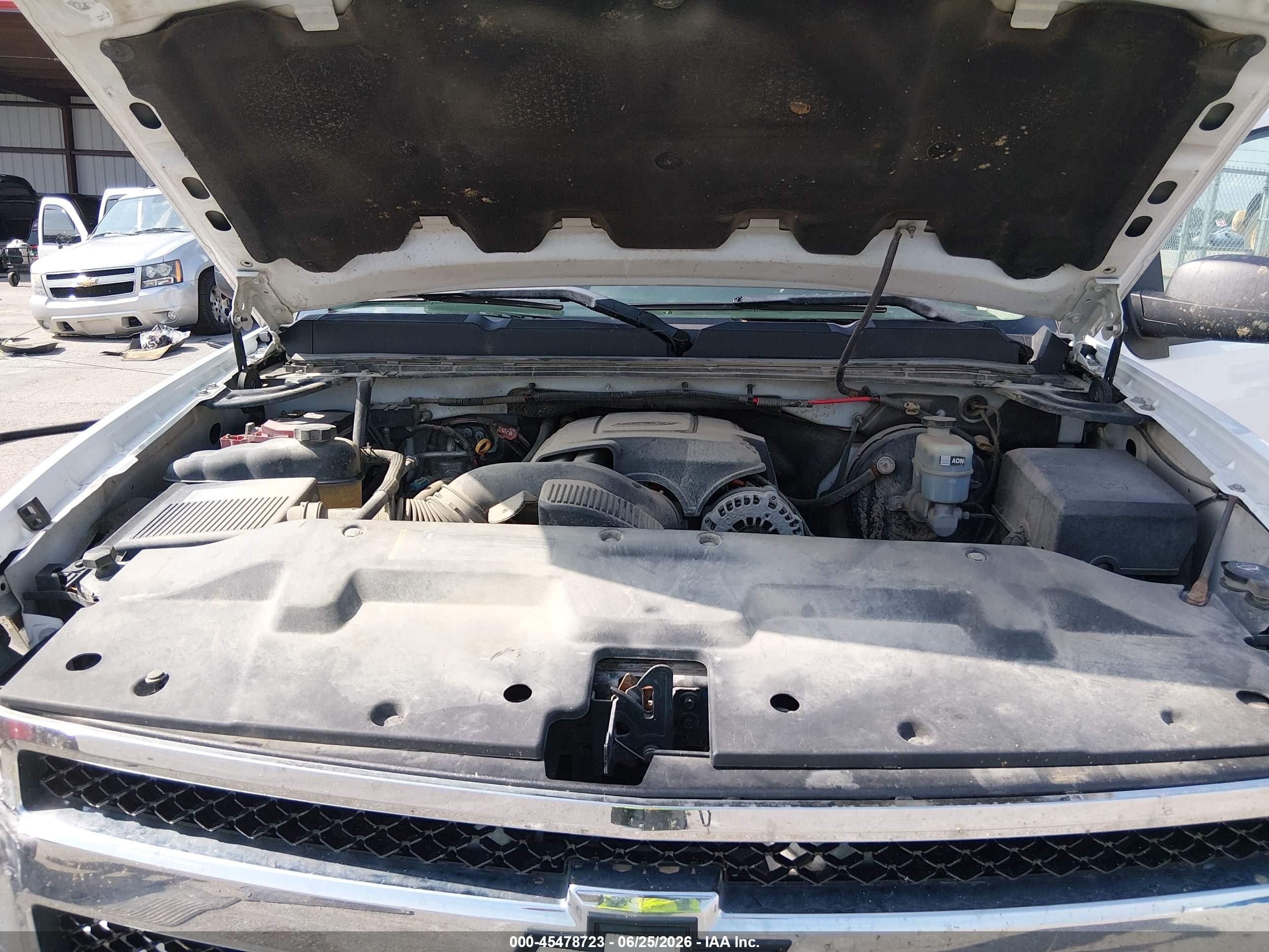 2008 Chevrolet Silverado 1500 Lt1 White vin: 2GCEK19J581306483