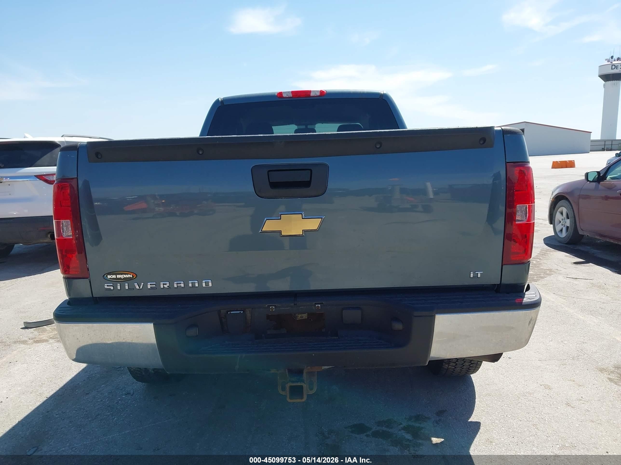2008 Chevrolet Silverado 1500 Lt1 Blue vin: 2GCEK19J681122671