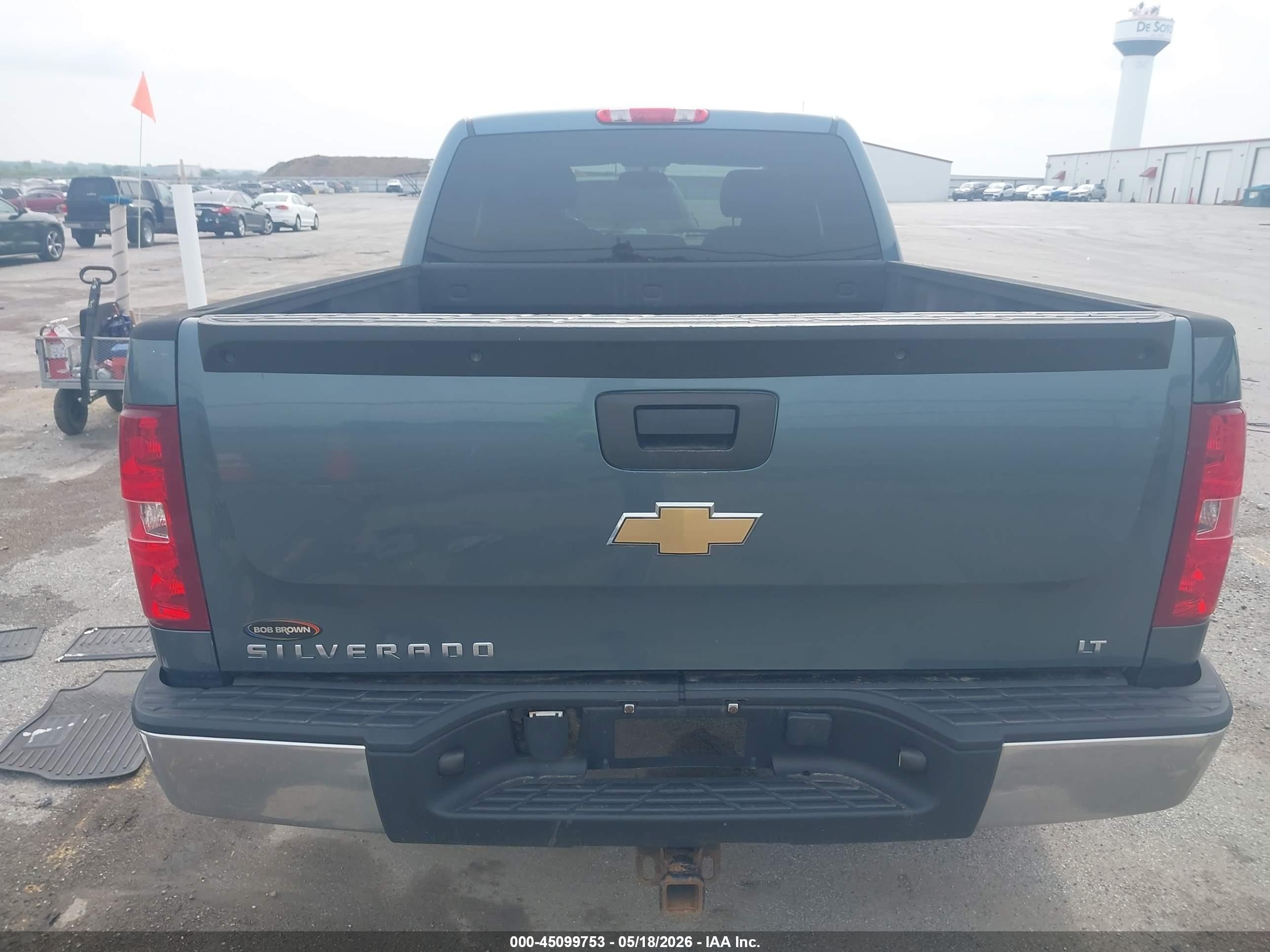 2008 Chevrolet Silverado 1500 Lt1 Blue vin: 2GCEK19J681122671