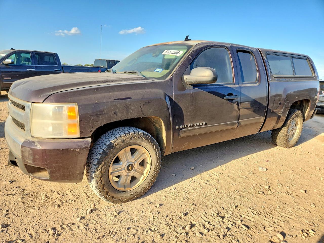 2008 Chevrolet Silverado K1500 Gray vin: 2GCEK19J681231972