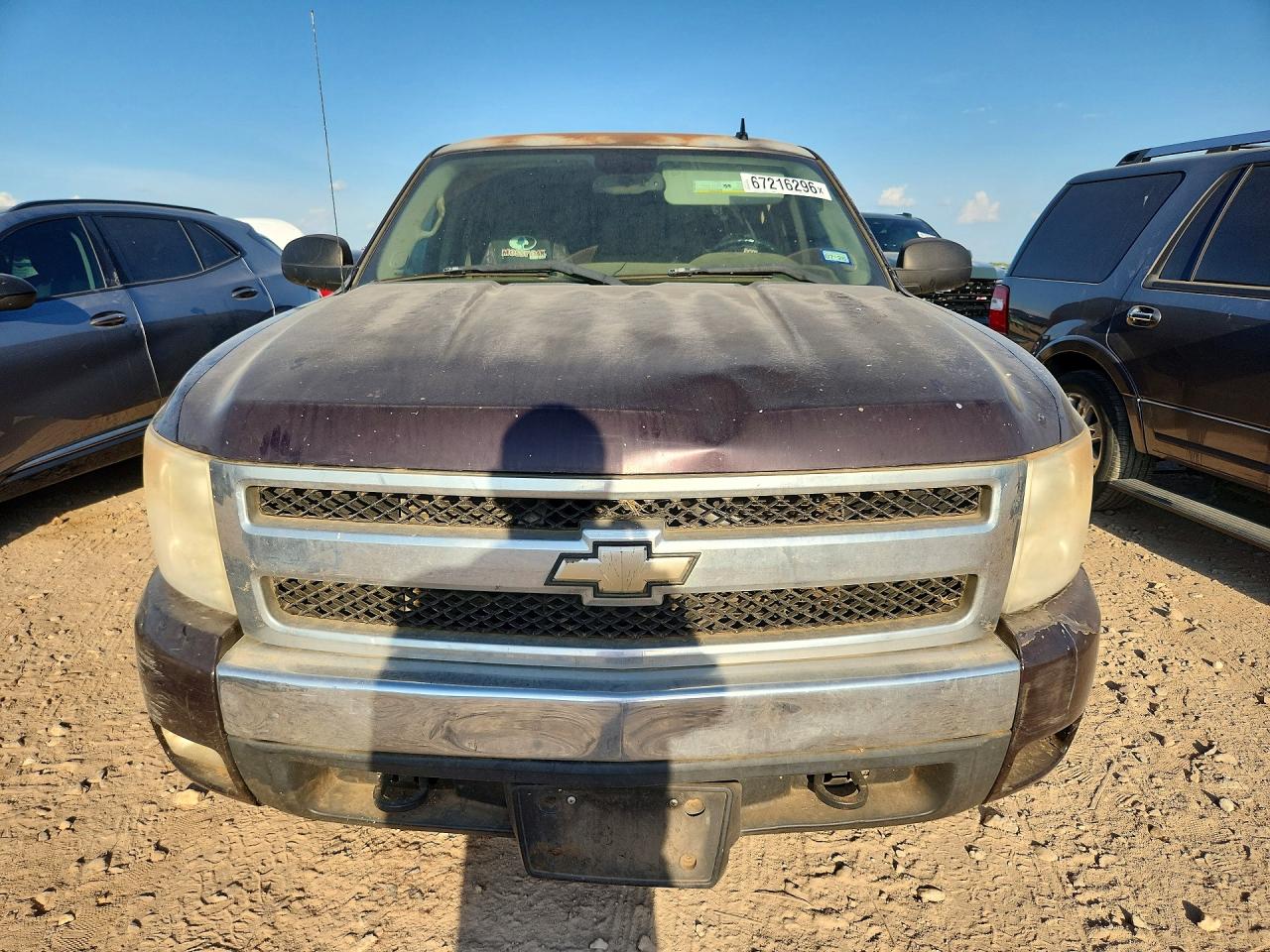 2008 Chevrolet Silverado K1500 Серый vin: 2GCEK19J681231972
