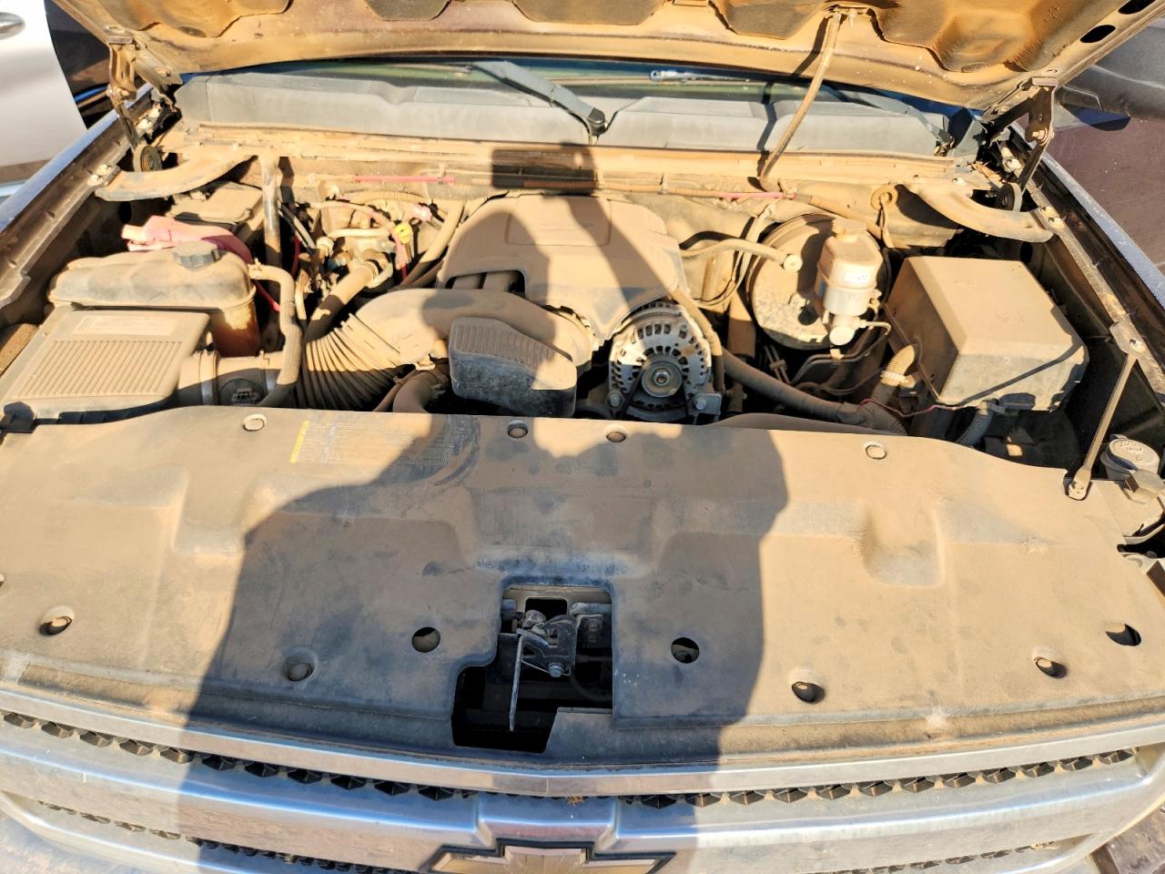 2008 Chevrolet Silverado K1500 Серый vin: 2GCEK19J681231972
