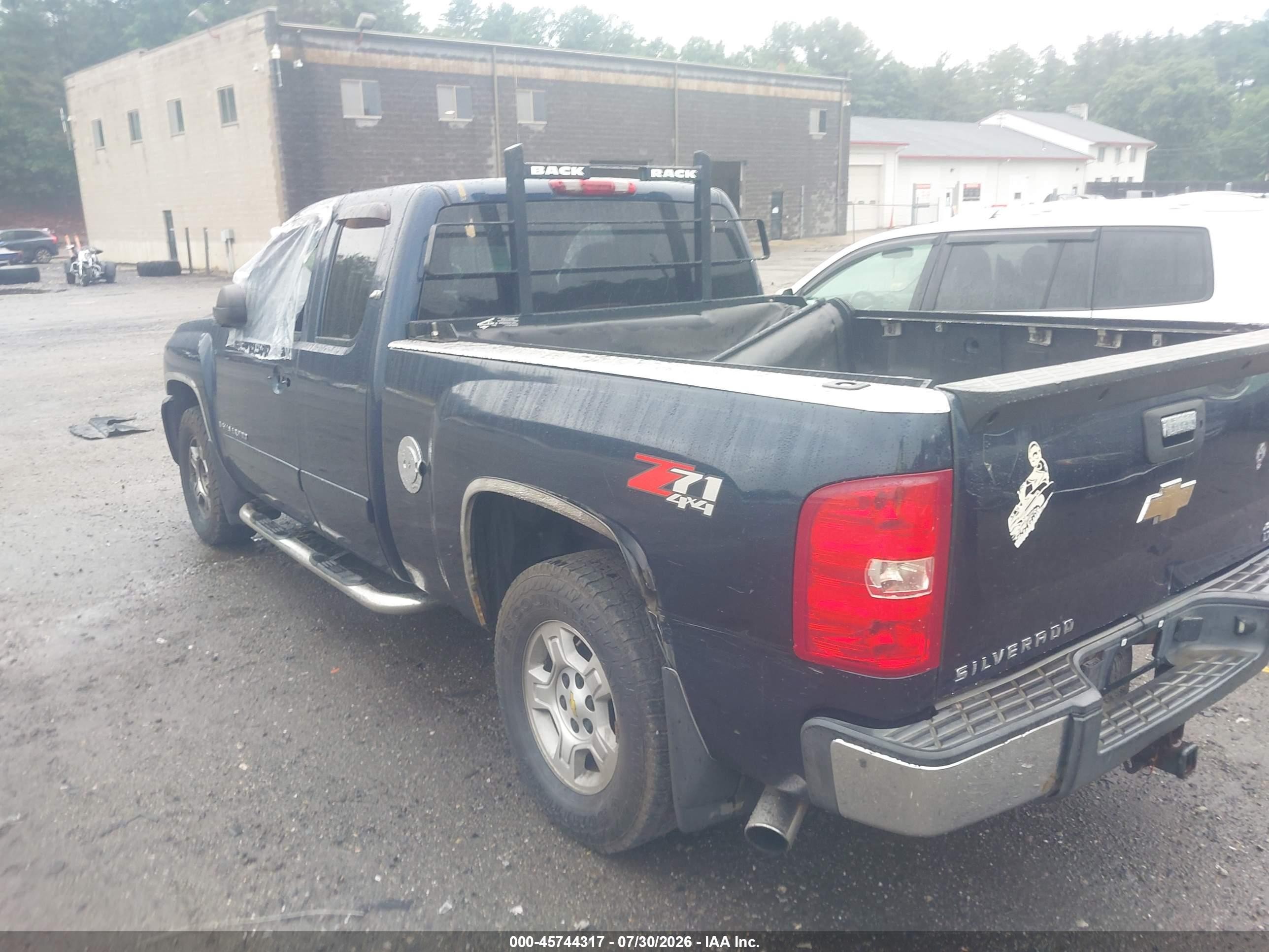 2008 Chevrolet Silverado 1500 Lt1 Синий vin: 2GCEK19J681275325