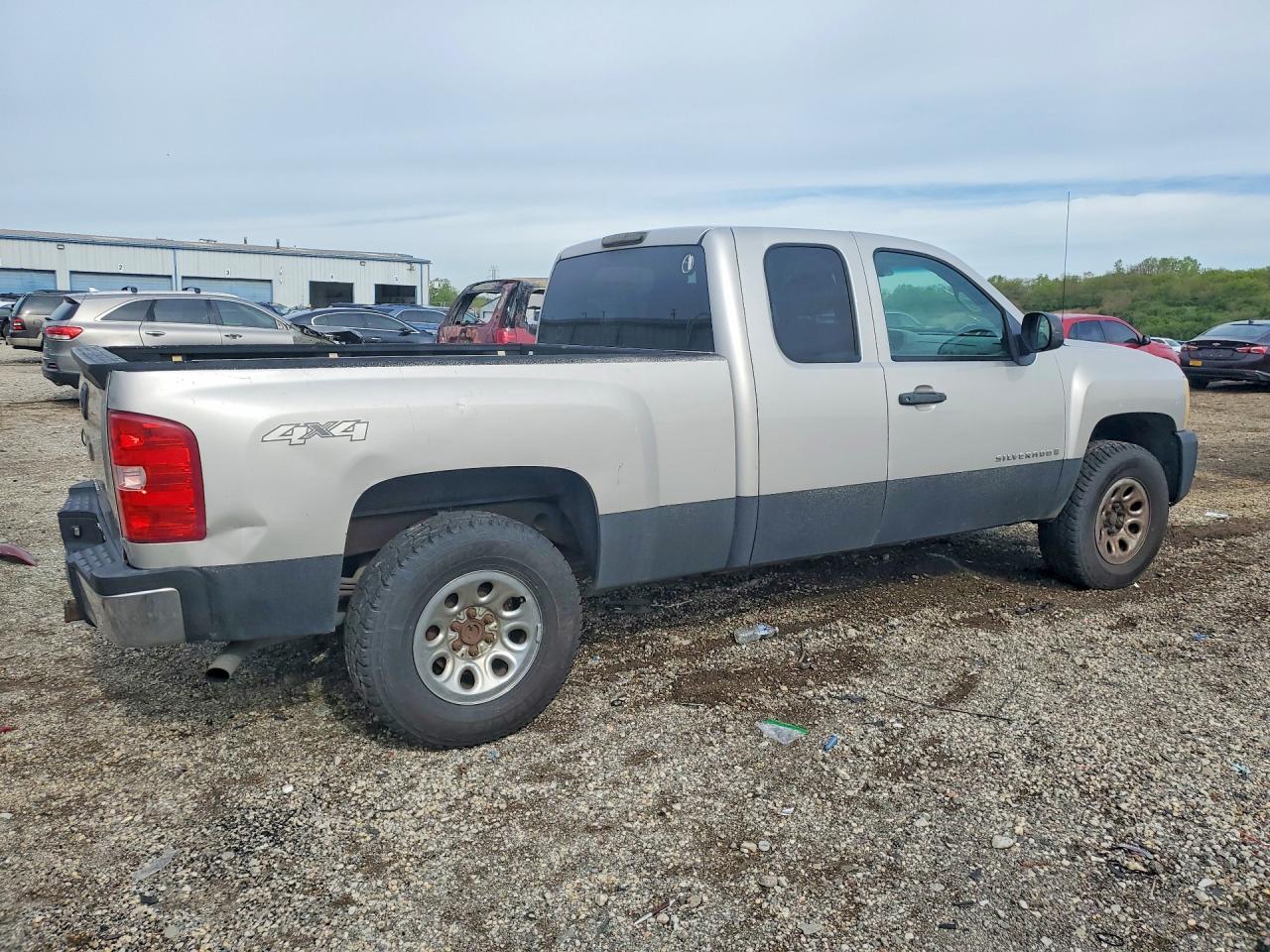 2008 Chevrolet Silverado K1500 Gold vin: 2GCEK19J781133761