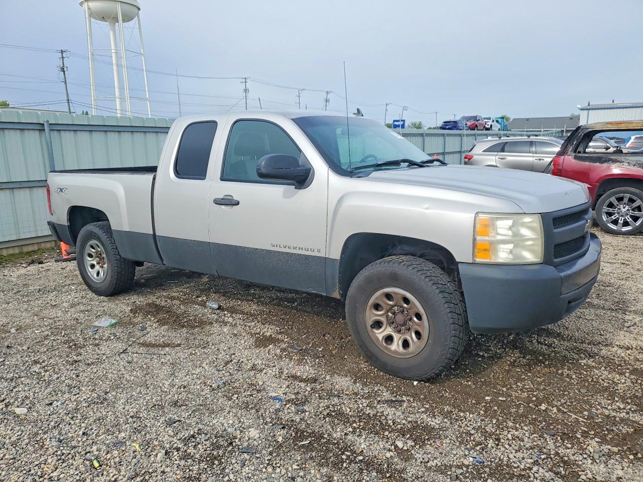 2008 Chevrolet Silverado K1500 Gold vin: 2GCEK19J781133761