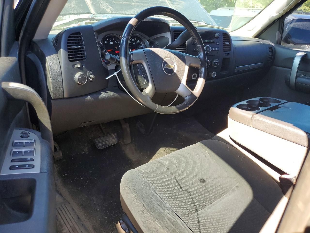 2008 Chevrolet Silverado K1500 Black vin: 2GCEK19J781207678