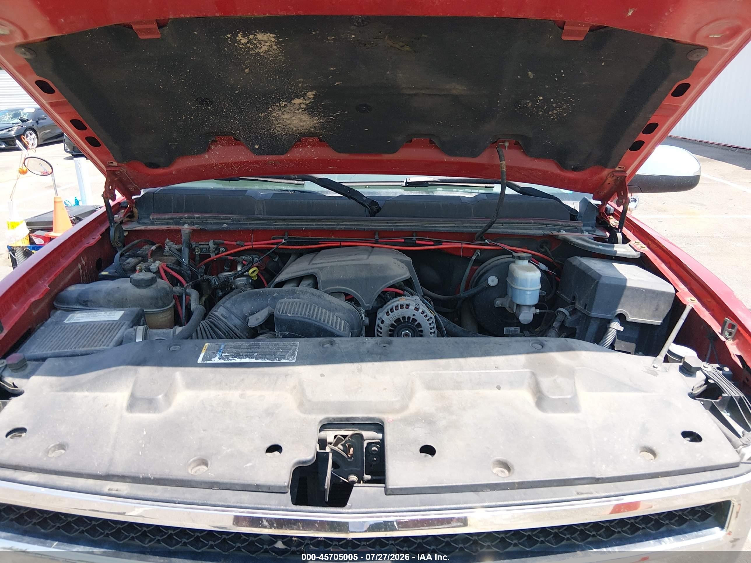 2008 Chevrolet Silverado 1500 Lt1 Red vin: 2GCEK19J781248750