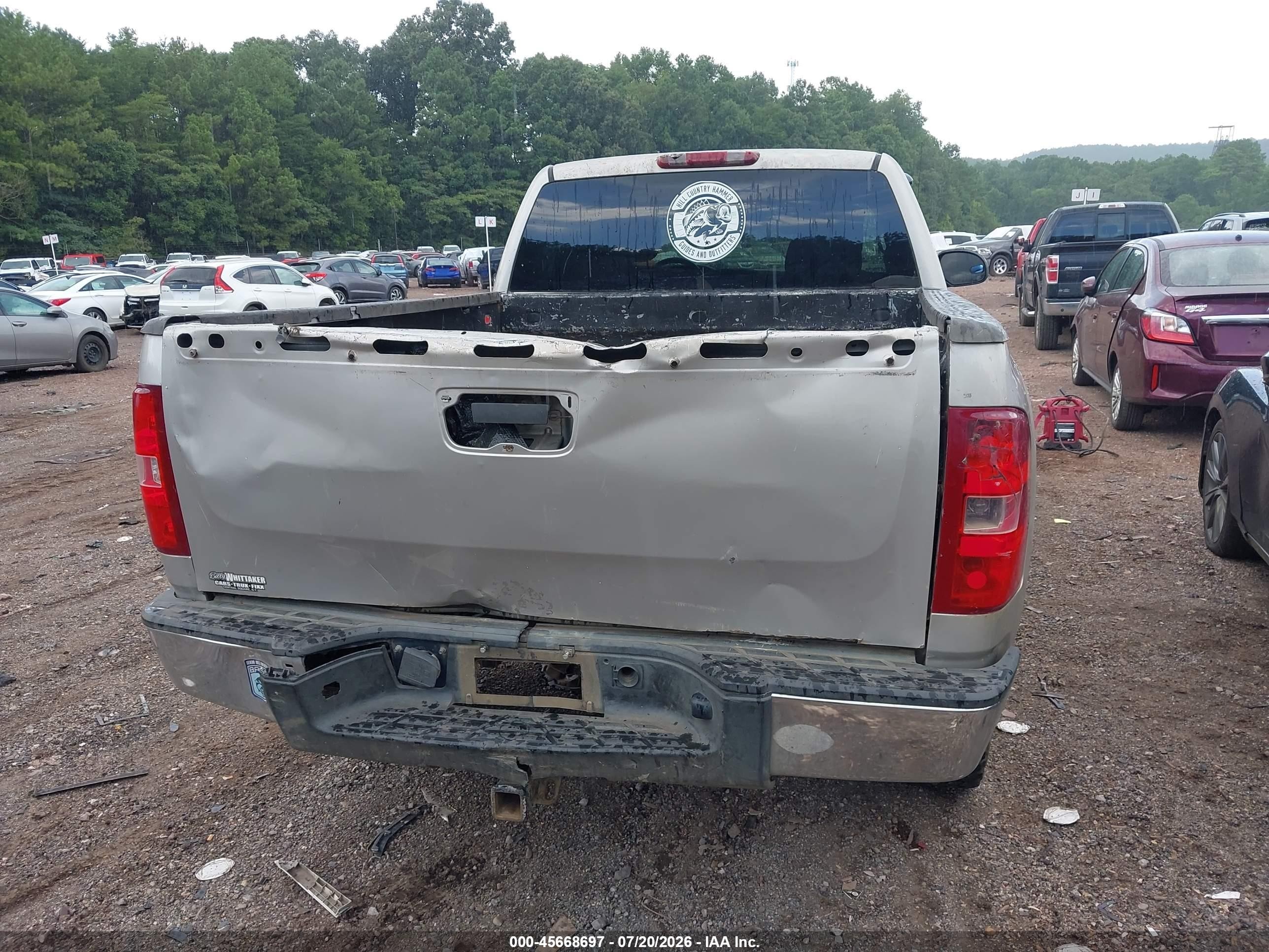 2008 Chevrolet Silverado 1500 Lt1 Silver vin: 2GCEK19J781289444