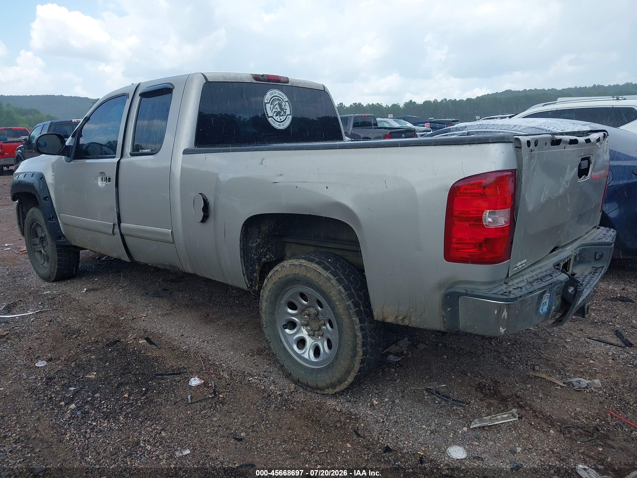 2008 Chevrolet Silverado 1500 Lt1 Silver vin: 2GCEK19J781289444