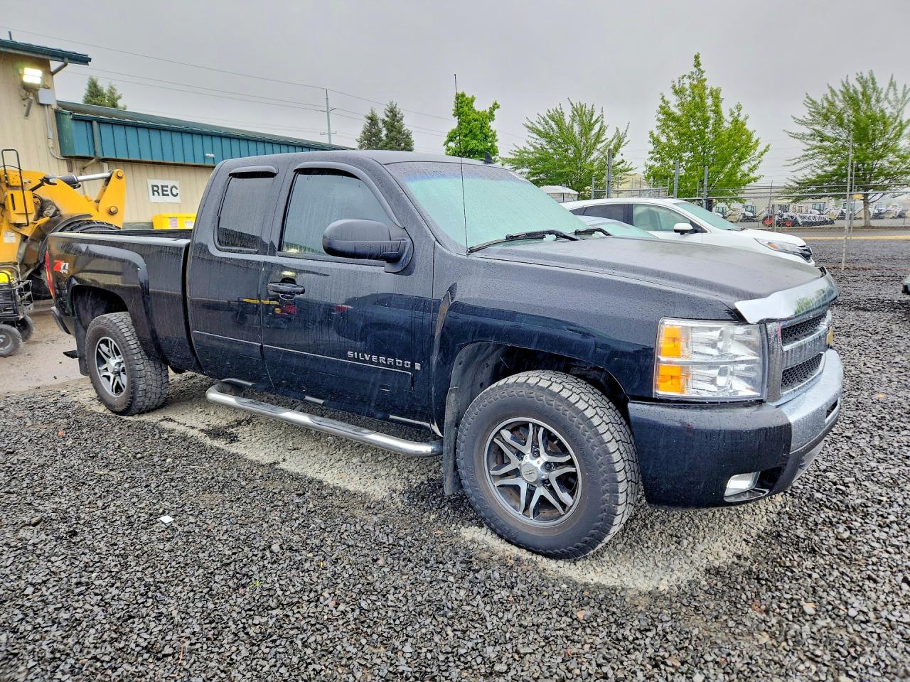 2007 Chevrolet Silverado K1500 Black vin: 2GCEK19J871626881