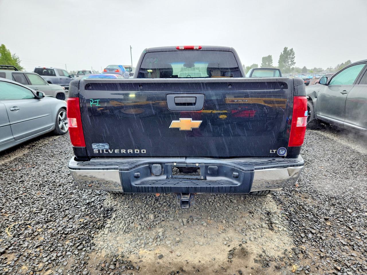 2007 Chevrolet Silverado K1500 Black vin: 2GCEK19J871626881