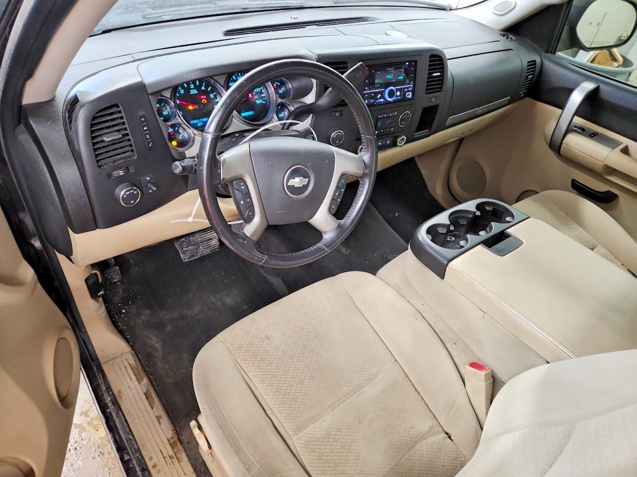 2008 Chevrolet Silverado K1500 Black vin: 2GCEK19J881147796