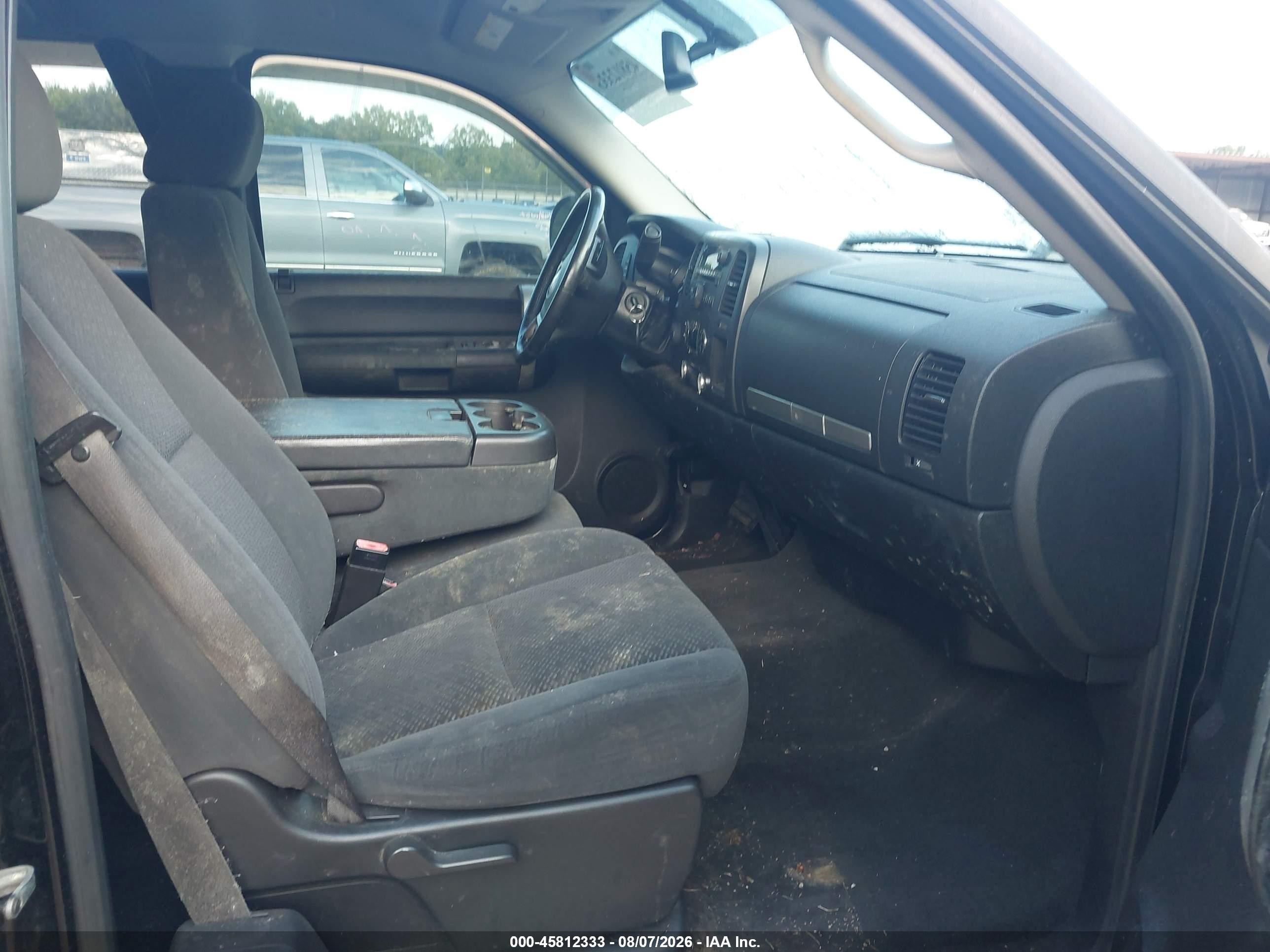 2008 Chevrolet Silverado 1500 Lt1 Black vin: 2GCEK19J881199557