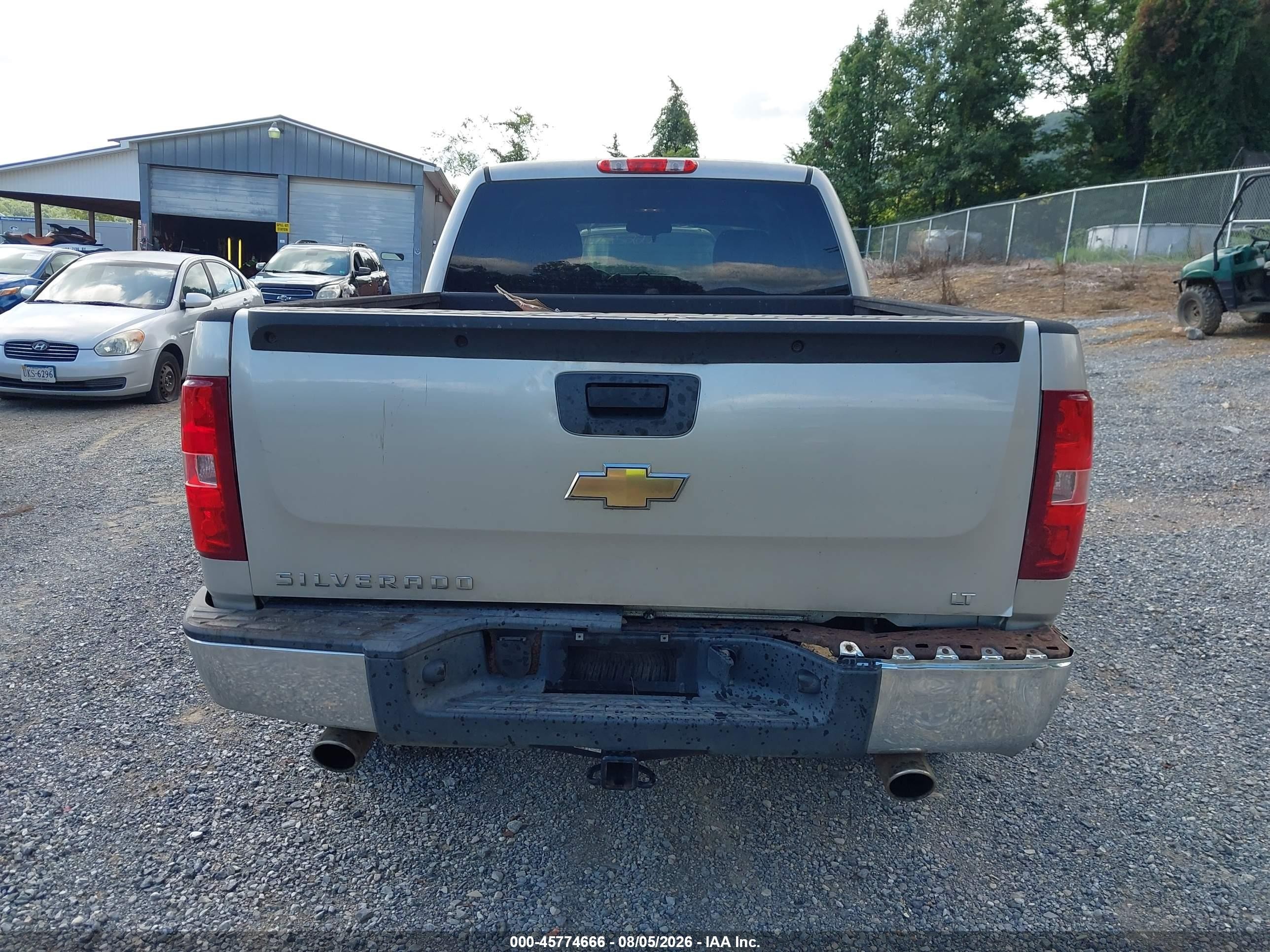 2007 Chevrolet Silverado 1500 Lt1 Серебряный vin: 2GCEK19J971613718