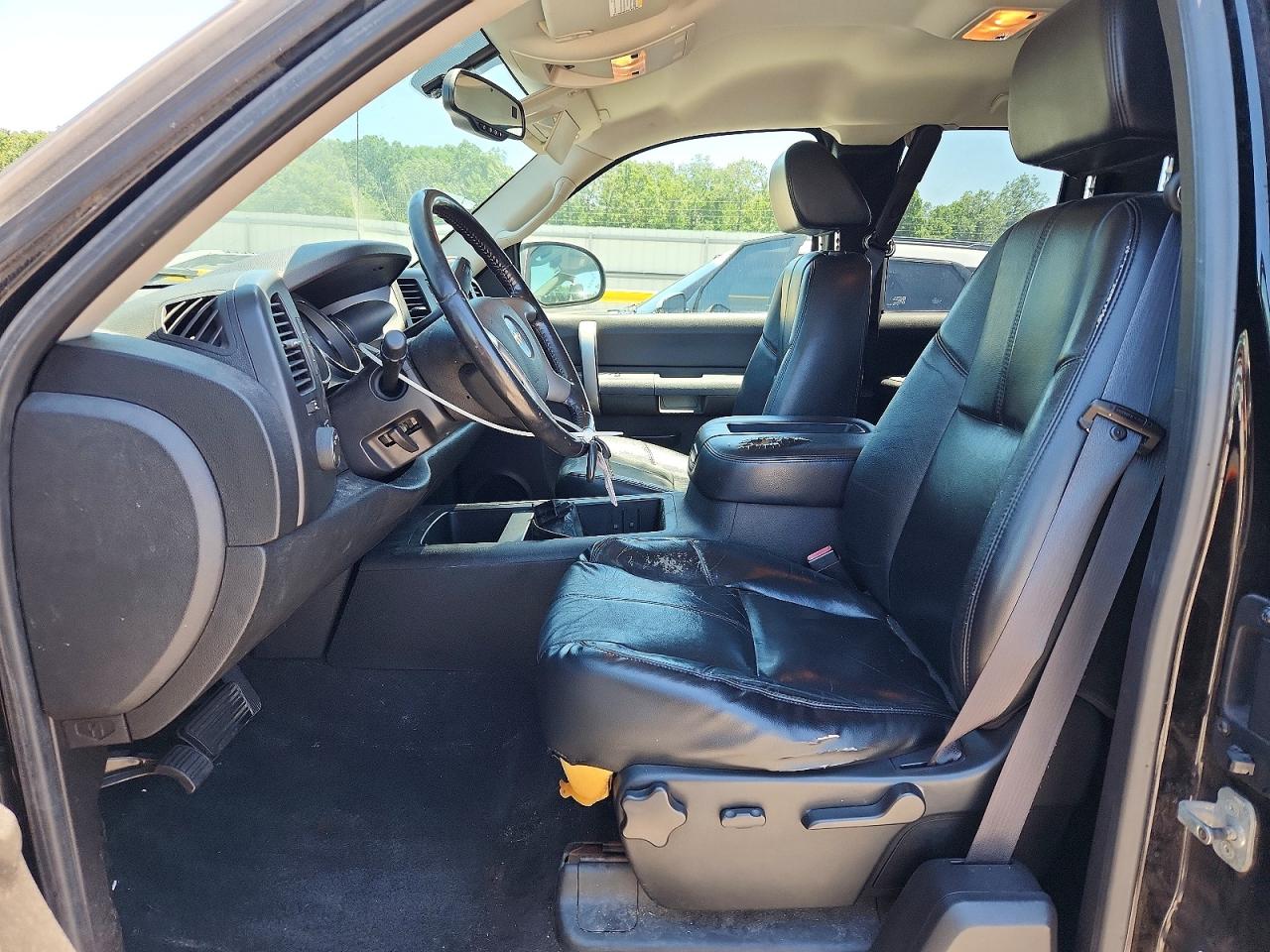 2007 Chevrolet Silverado K1500 Black vin: 2GCEK19J971640756