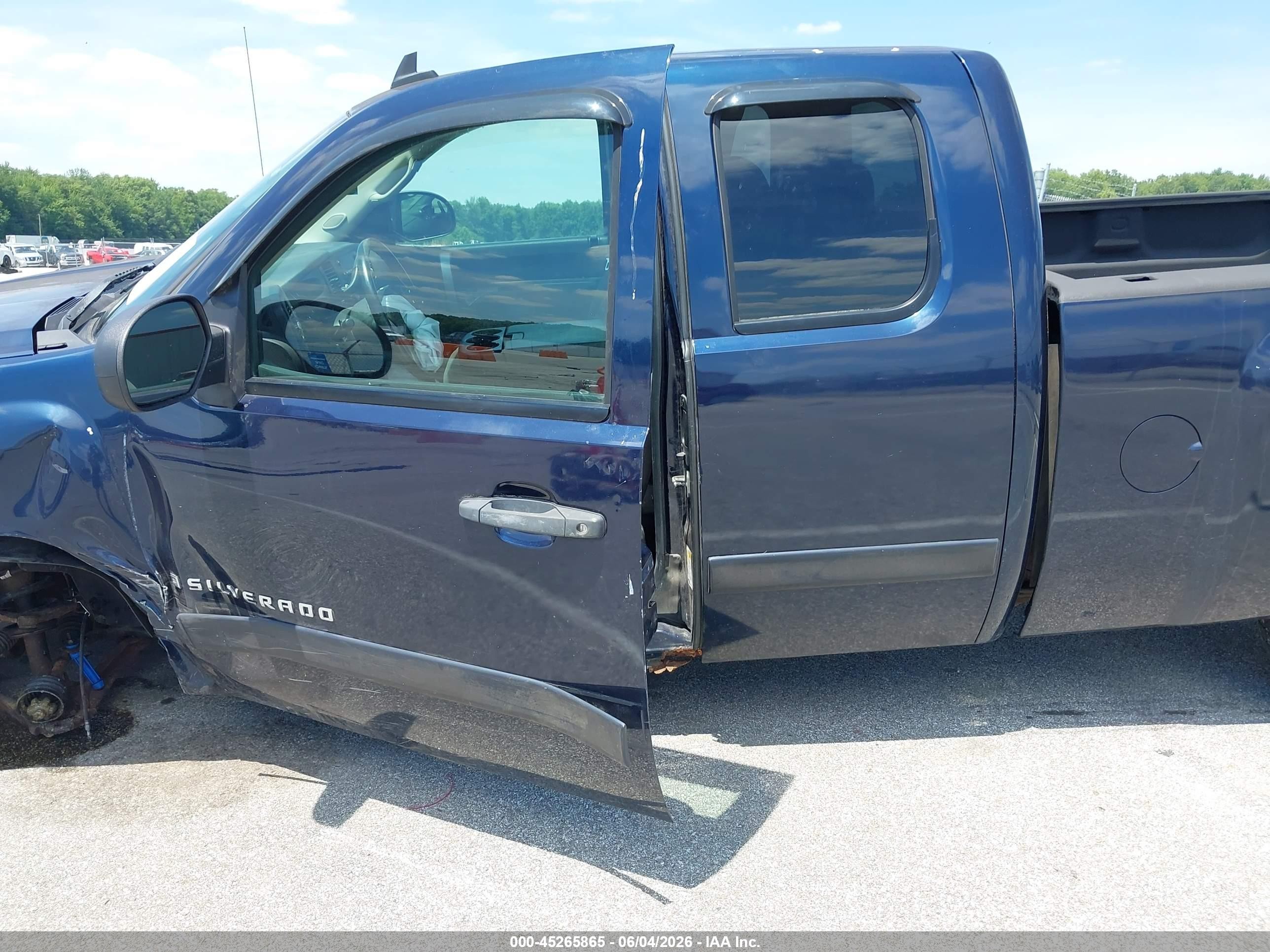 2008 Chevrolet Silverado 1500 Lt1 Blue vin: 2GCEK19J981184985