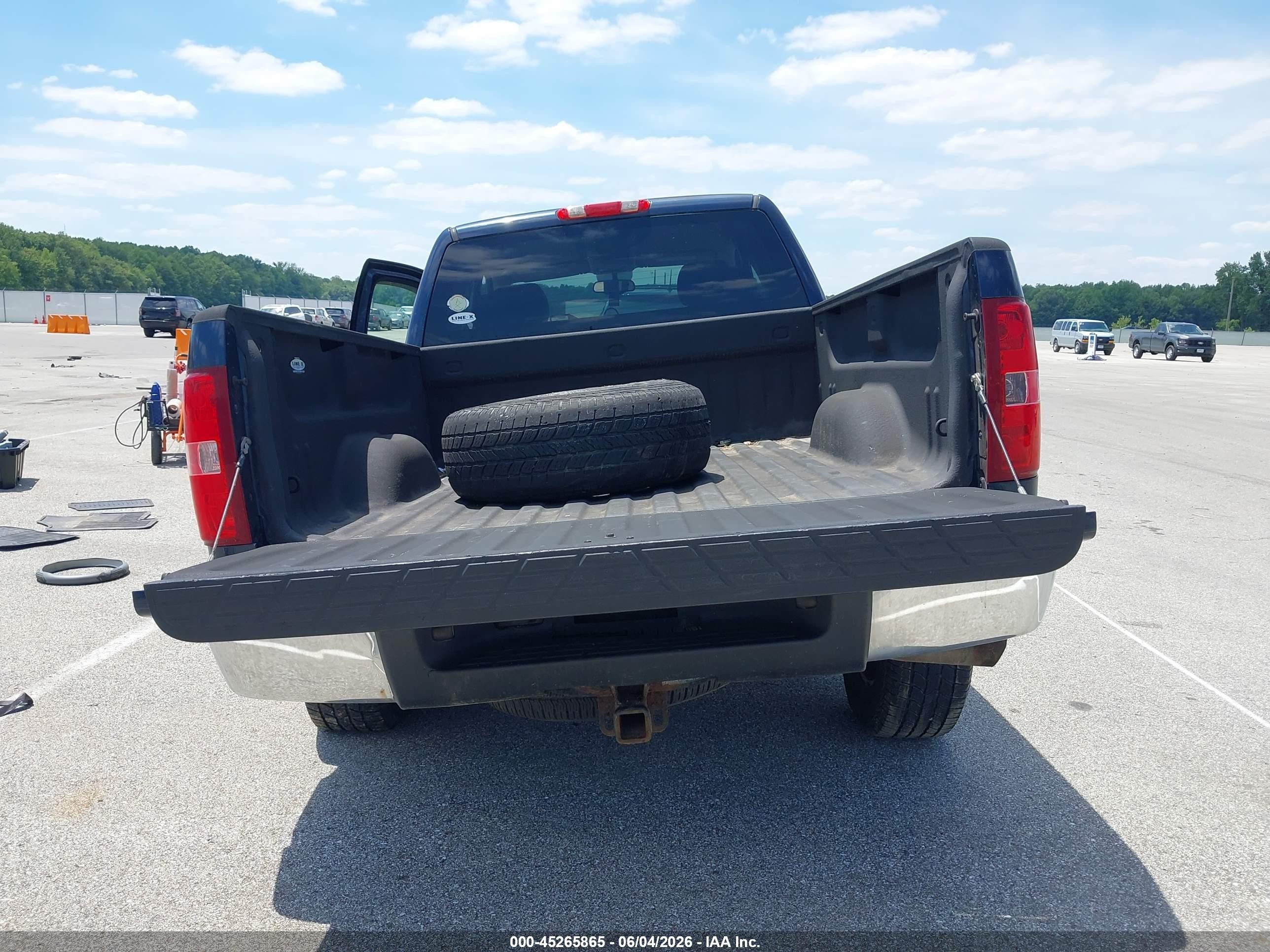 2008 Chevrolet Silverado 1500 Lt1 Blue vin: 2GCEK19J981184985