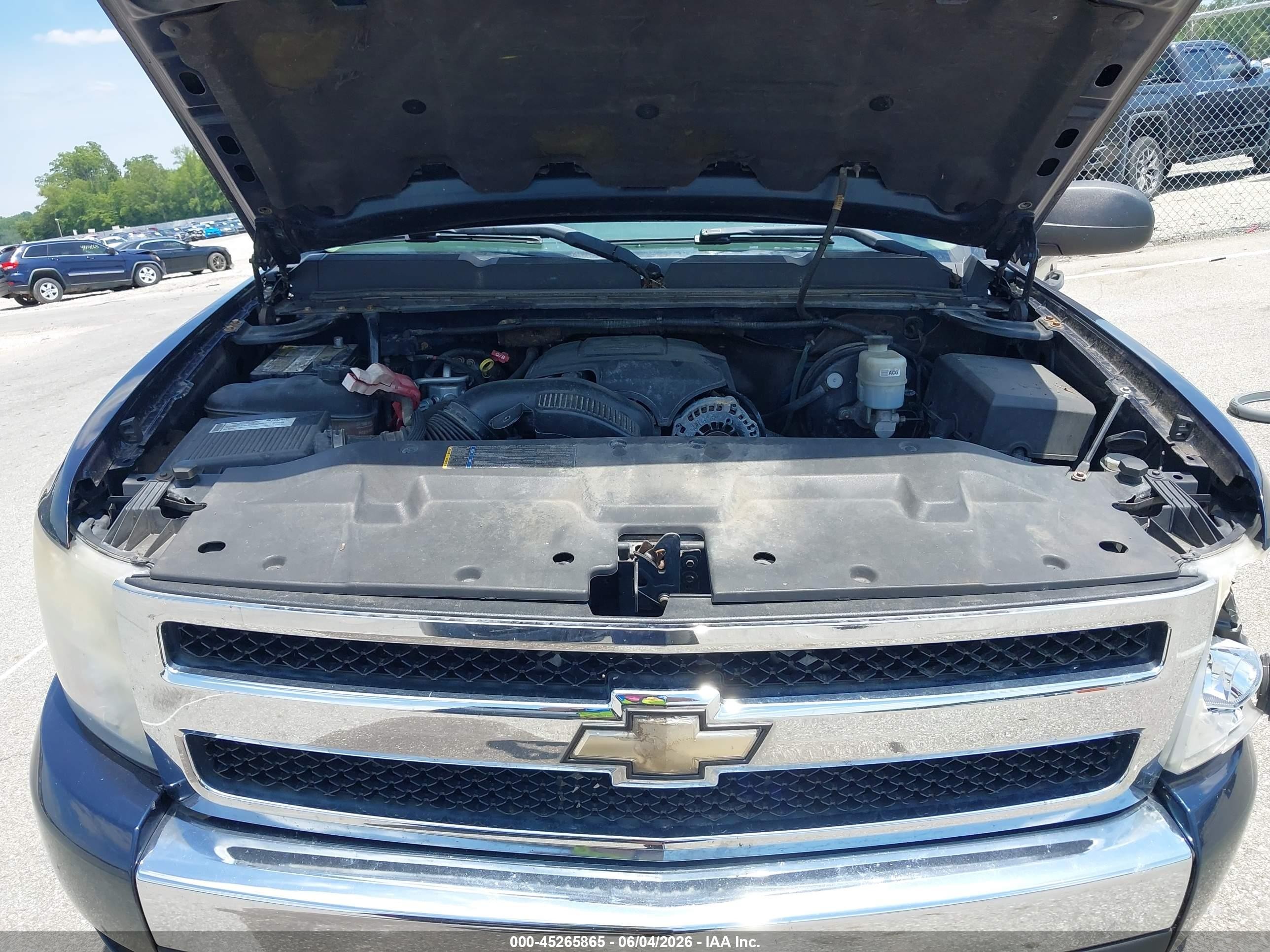 2008 Chevrolet Silverado 1500 Lt1 Blue vin: 2GCEK19J981184985