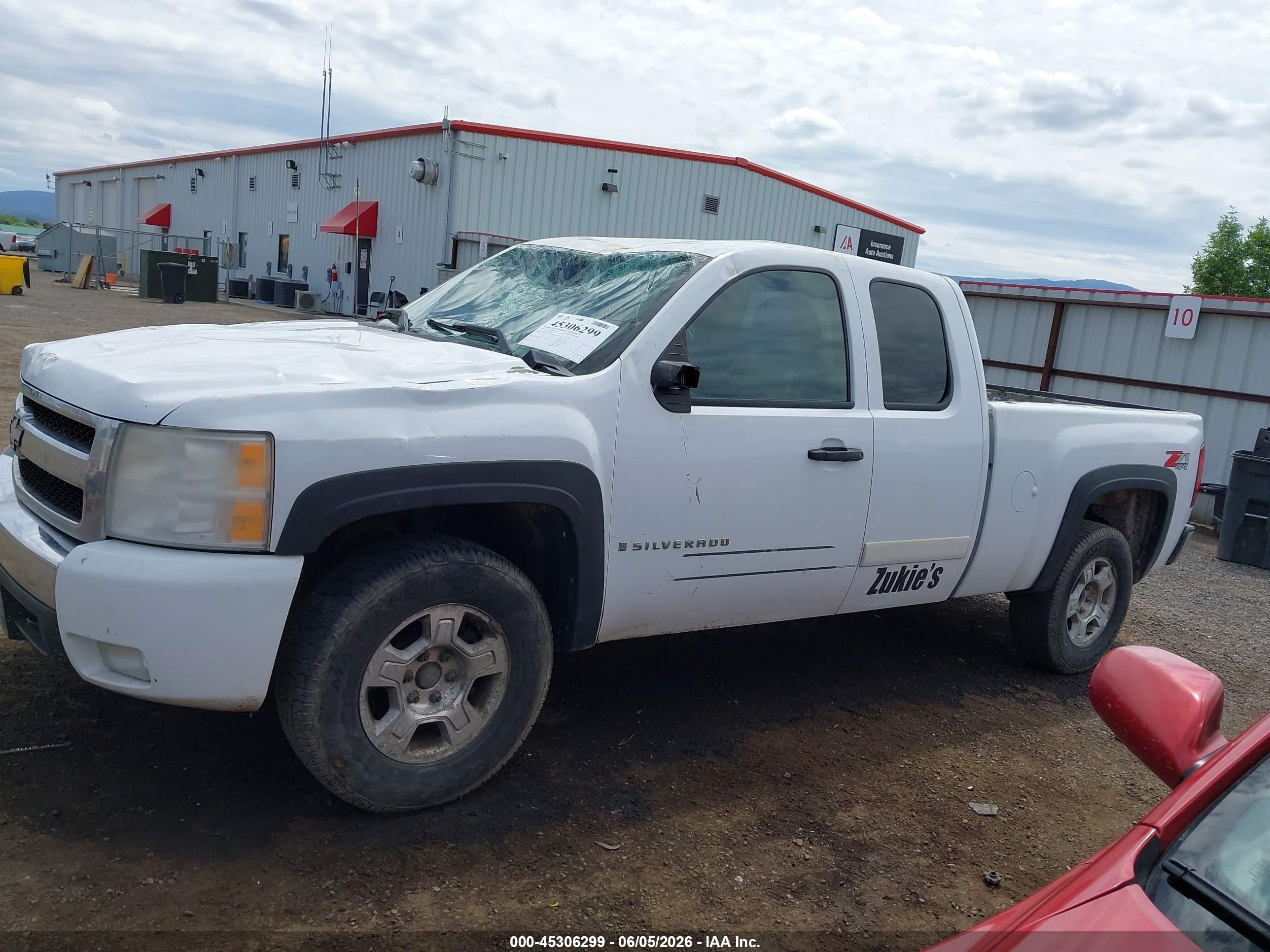 2008 Chevrolet Silverado 1500 Lt1 White vin: 2GCEK19J981226720