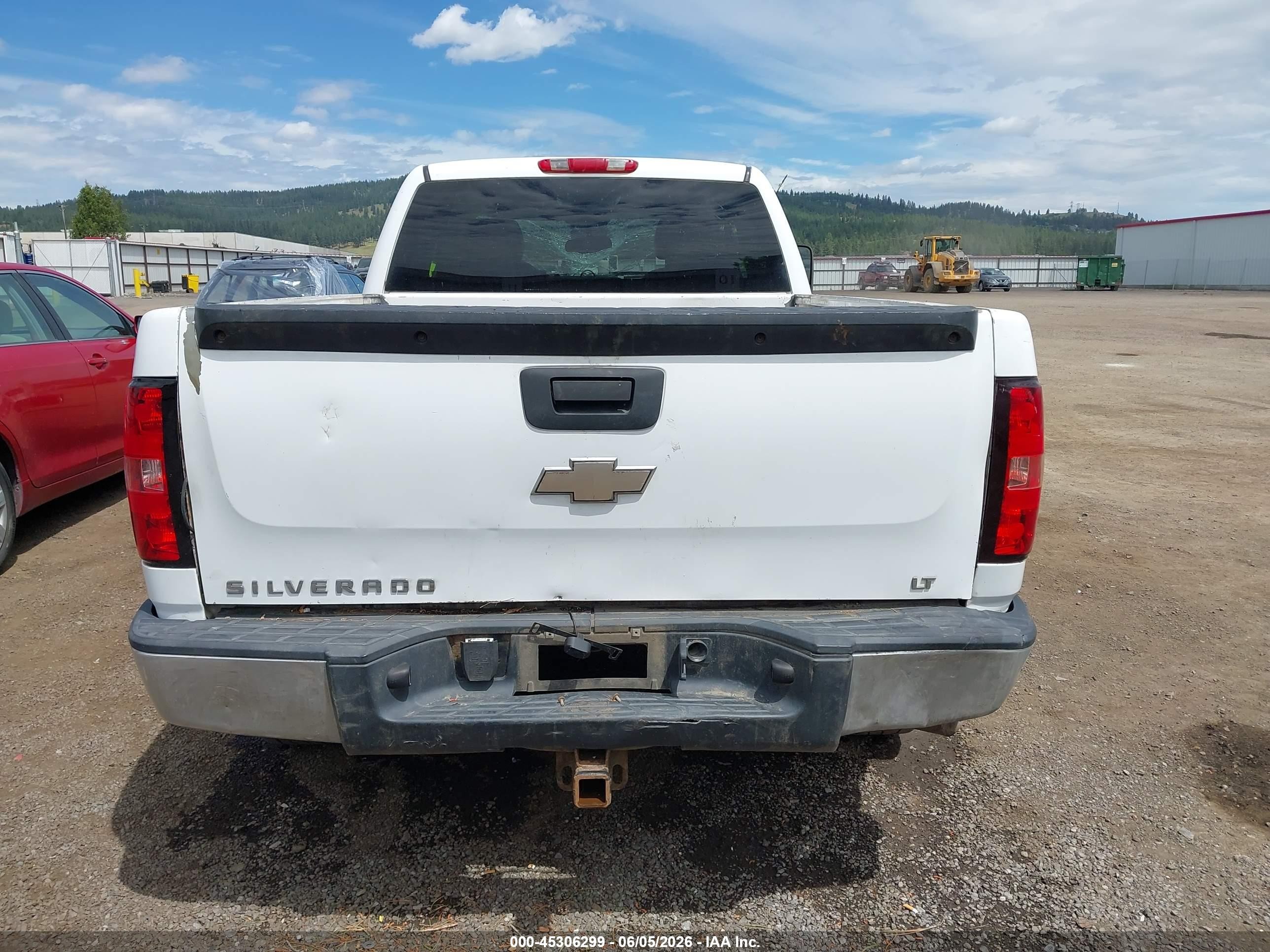 2008 Chevrolet Silverado 1500 Lt1 White vin: 2GCEK19J981226720