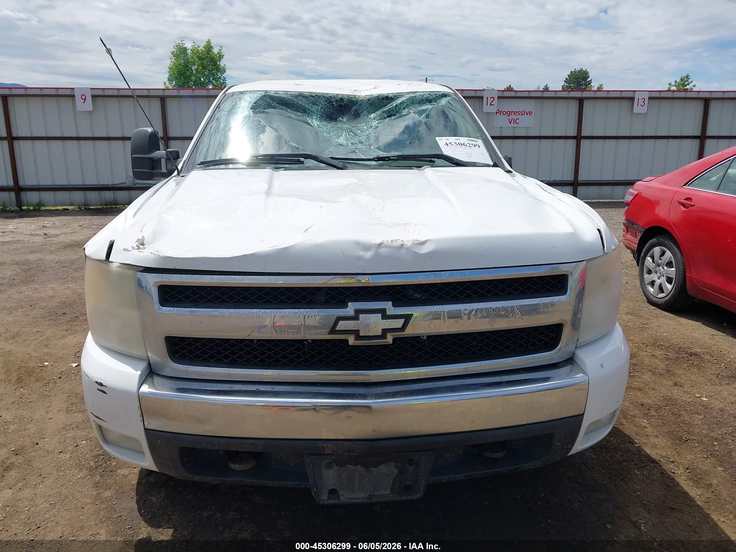 2008 Chevrolet Silverado 1500 Lt1 White vin: 2GCEK19J981226720
