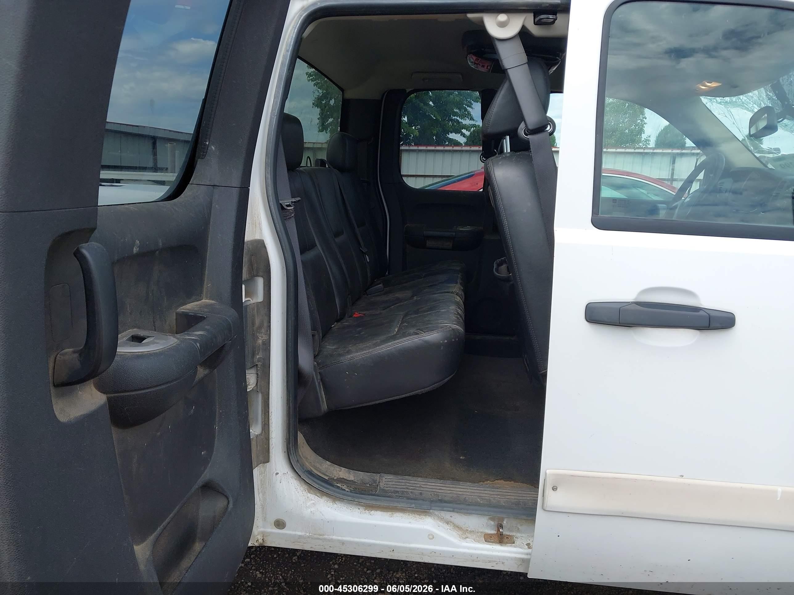 2008 Chevrolet Silverado 1500 Lt1 White vin: 2GCEK19J981226720