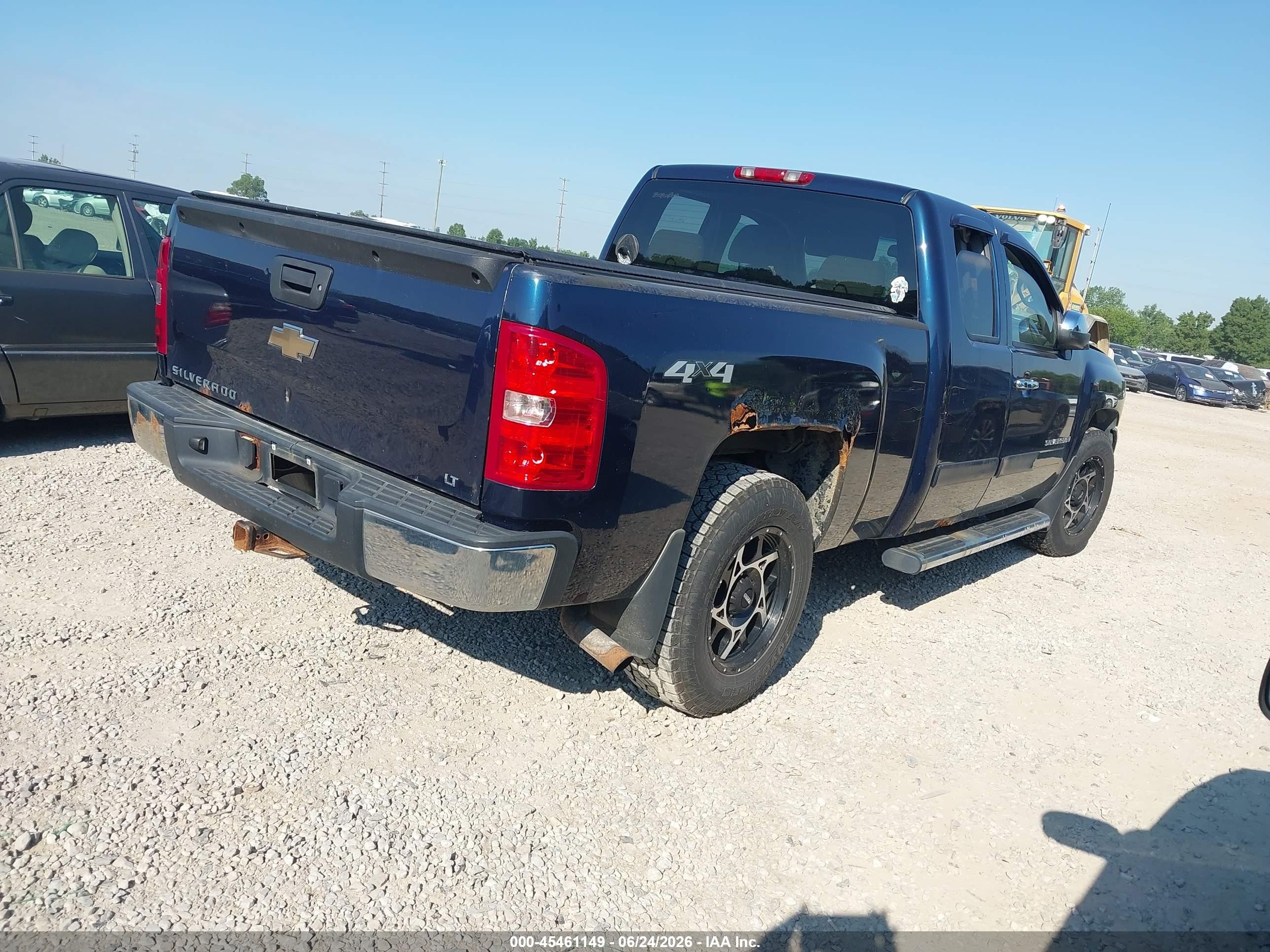 2007 Chevrolet Silverado 1500 Lt2 Blue vin: 2GCEK19JX71719210