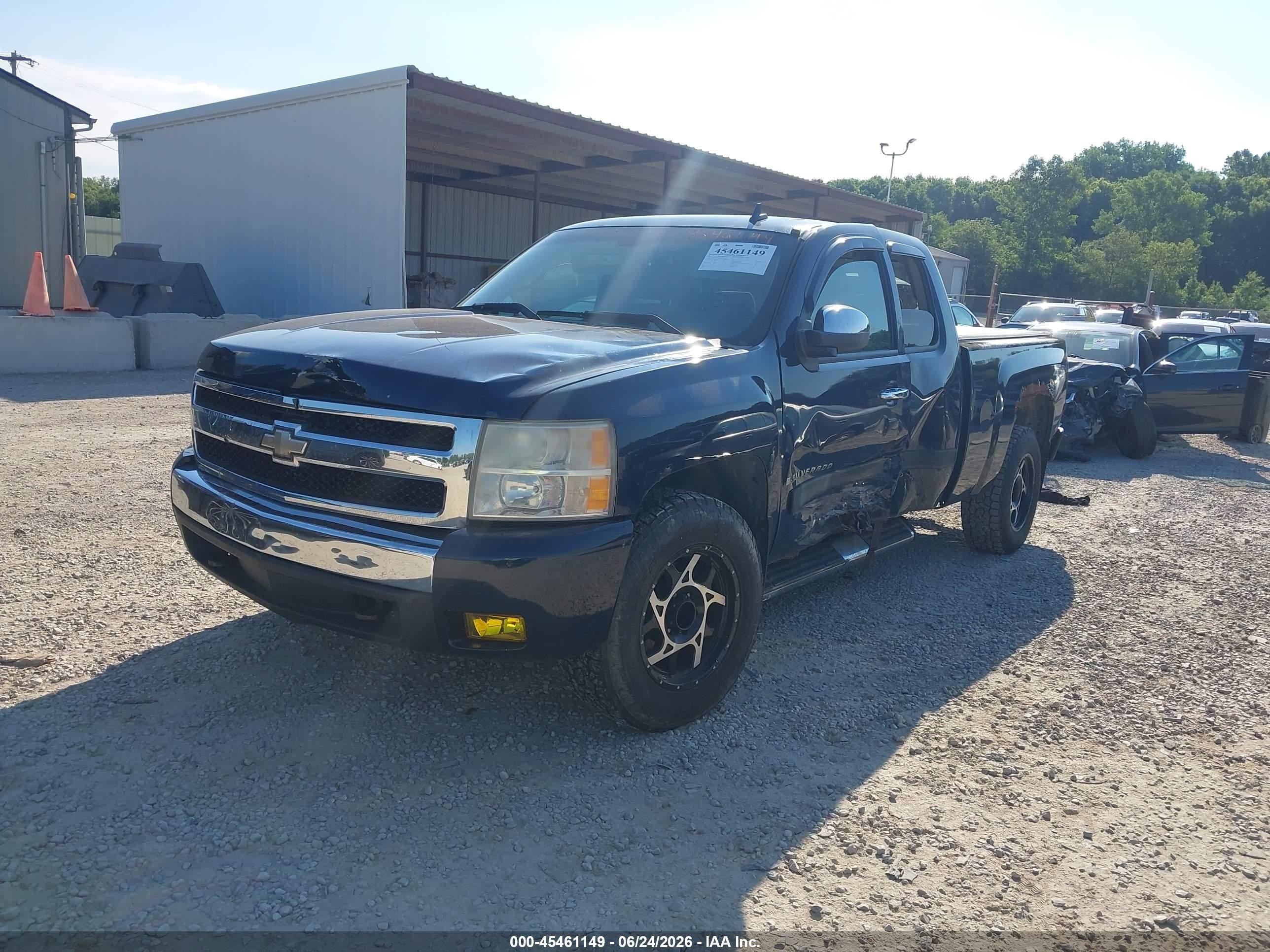 2007 Chevrolet Silverado 1500 Lt2 Blue vin: 2GCEK19JX71719210