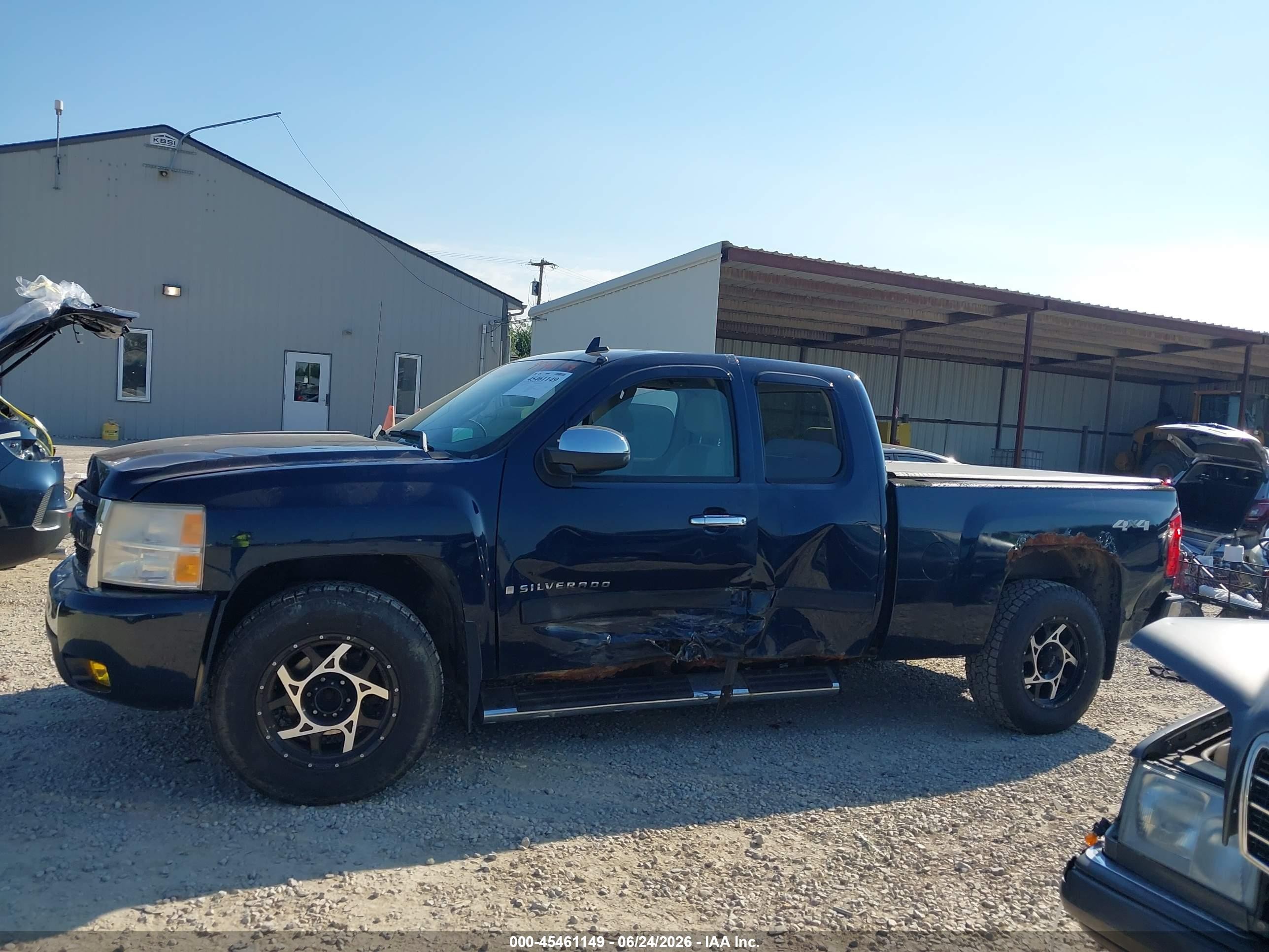 2007 Chevrolet Silverado 1500 Lt2 Blue vin: 2GCEK19JX71719210