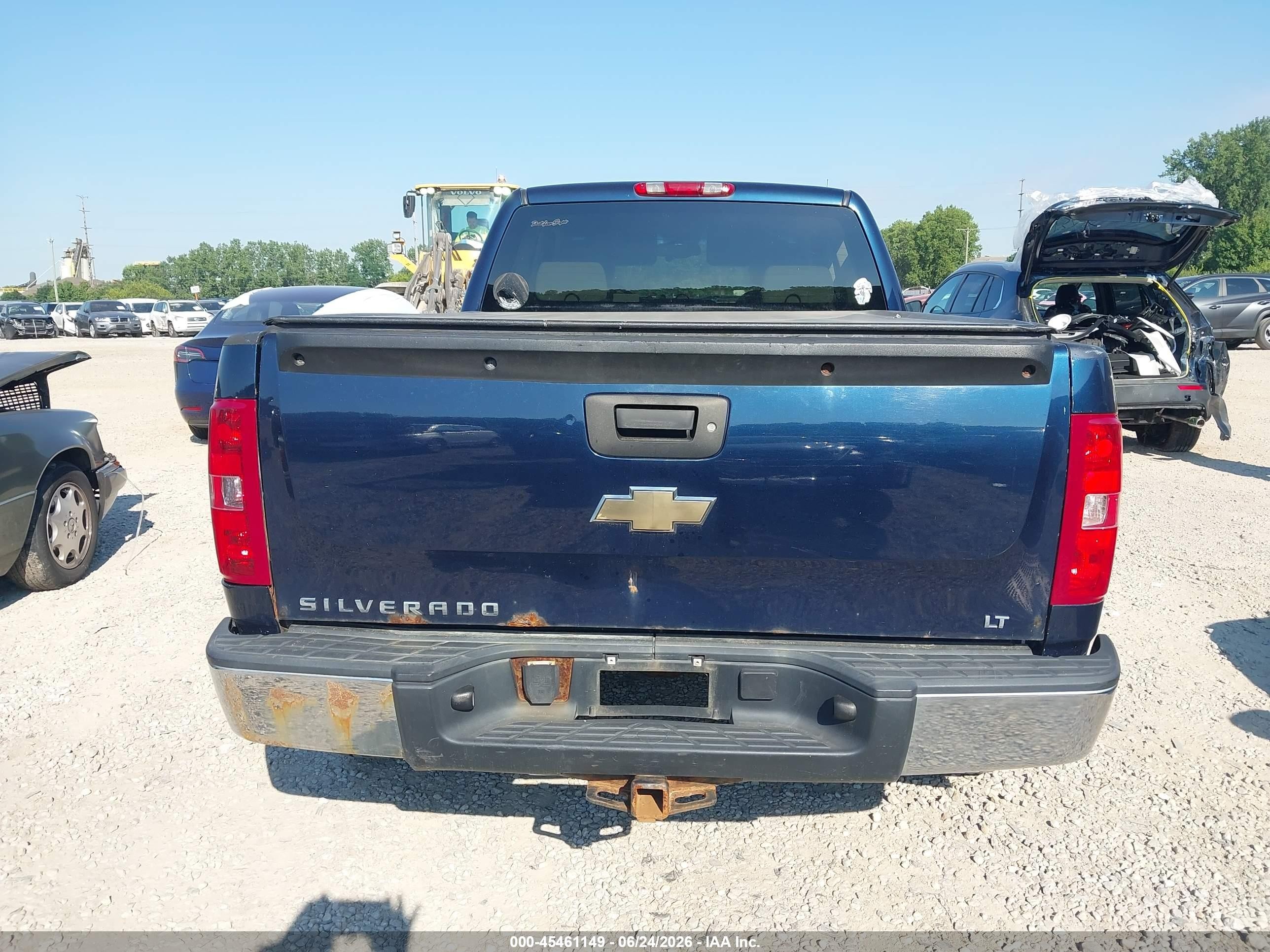 2007 Chevrolet Silverado 1500 Lt2 Blue vin: 2GCEK19JX71719210