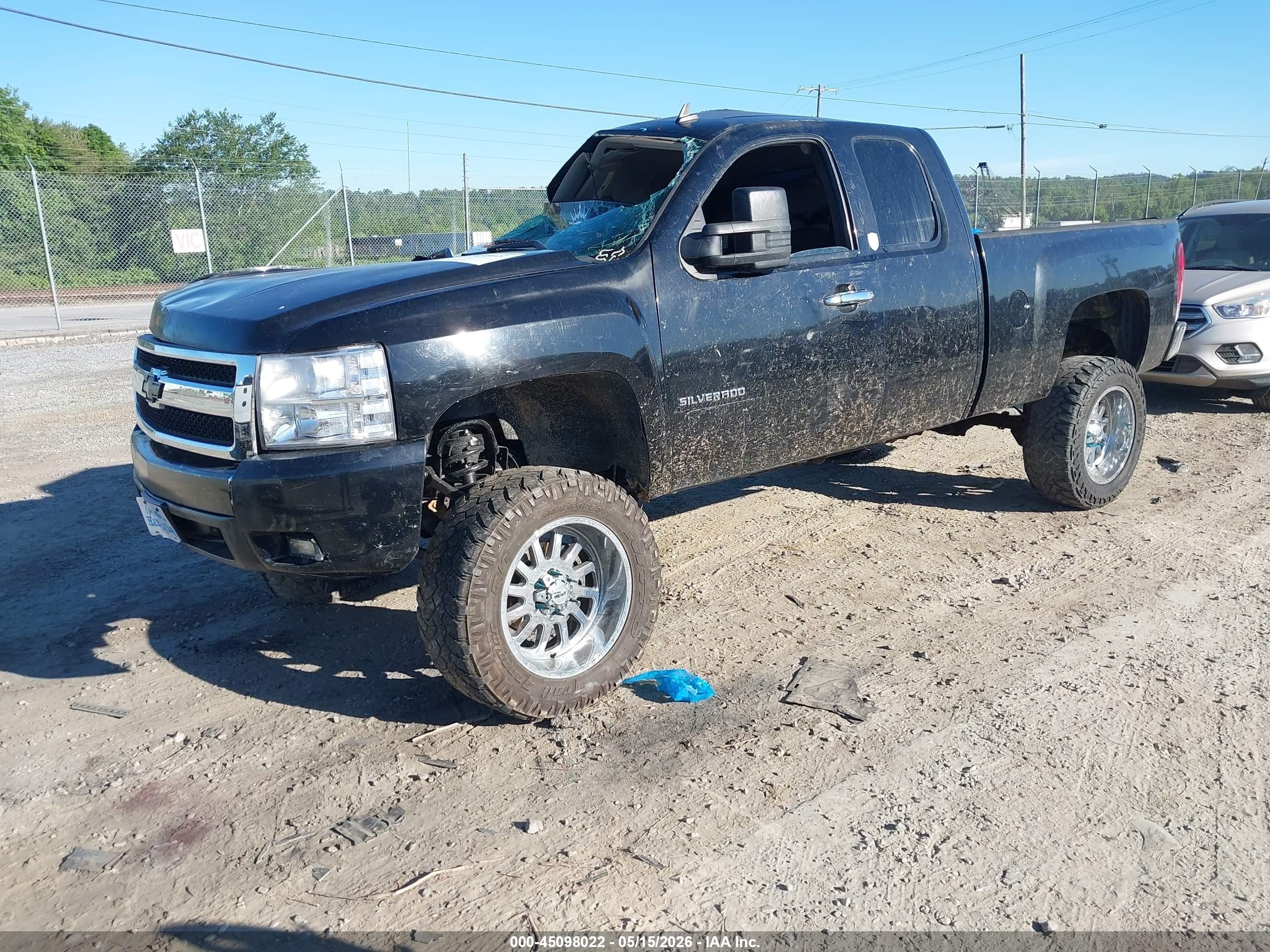 2008 Chevrolet Silverado 1500 Lt1 Black vin: 2GCEK19JX81139523