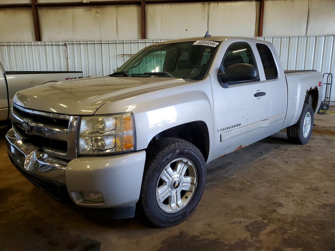 2008 Chevrolet Silverado K1500 Silver vin: 2GCEK19JX81303885