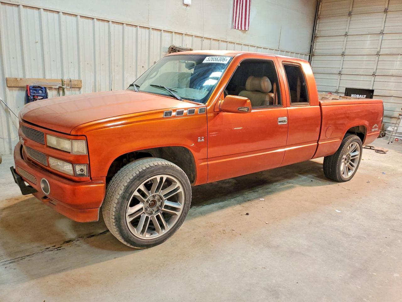 1995 Chevrolet Gmt-400 K1500 Orange vin: 2GCEK19K0S1281279