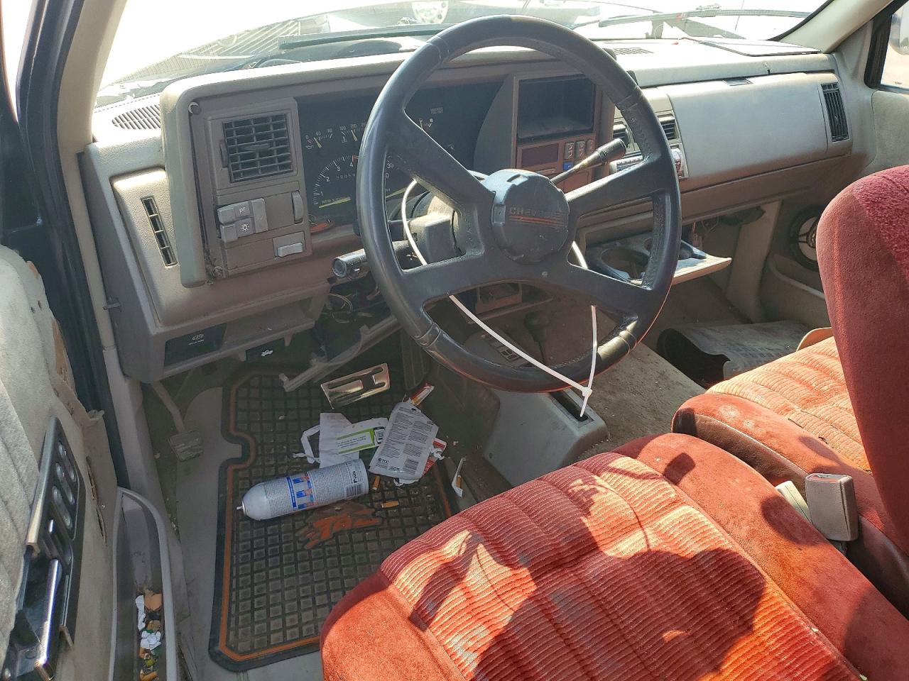 1994 Chevrolet Gmt-400 K1500 Gray vin: 2GCEK19K3R1148087
